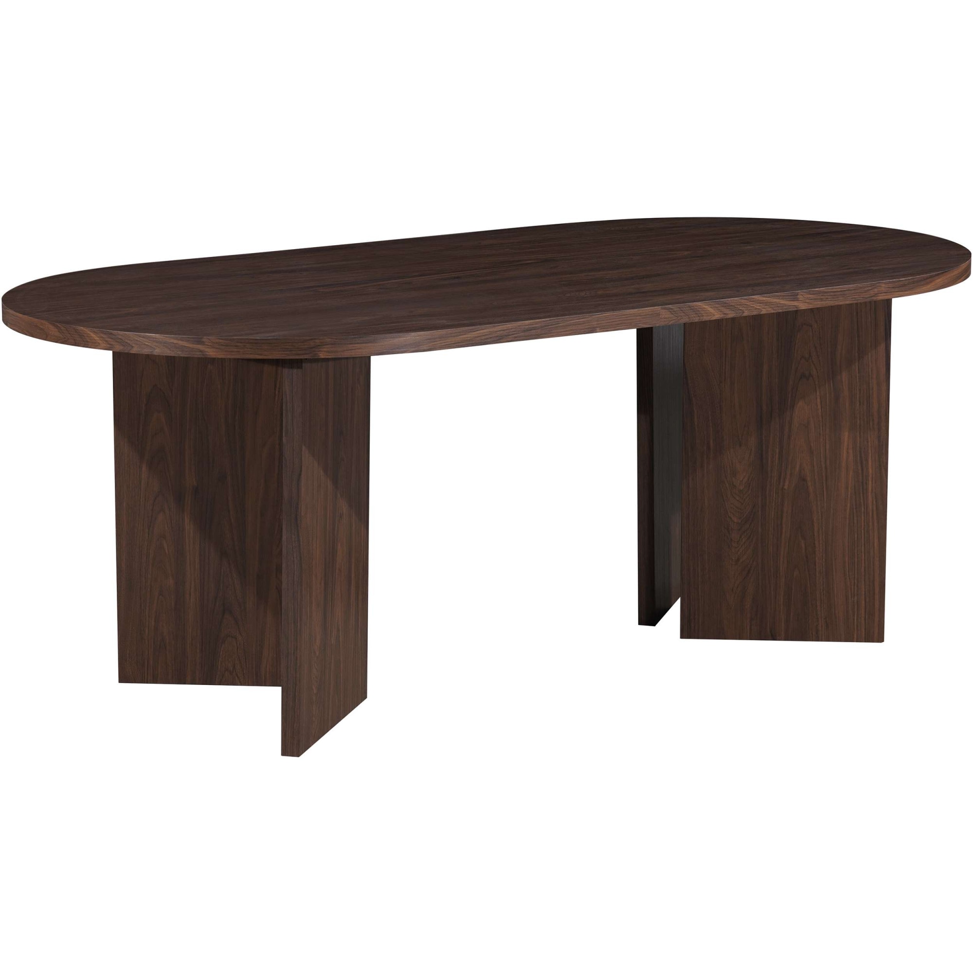 OTTO home Esstisch »Callii« Walnuss Optik, ovale Form, robuste Konstruktion günstig online kaufen