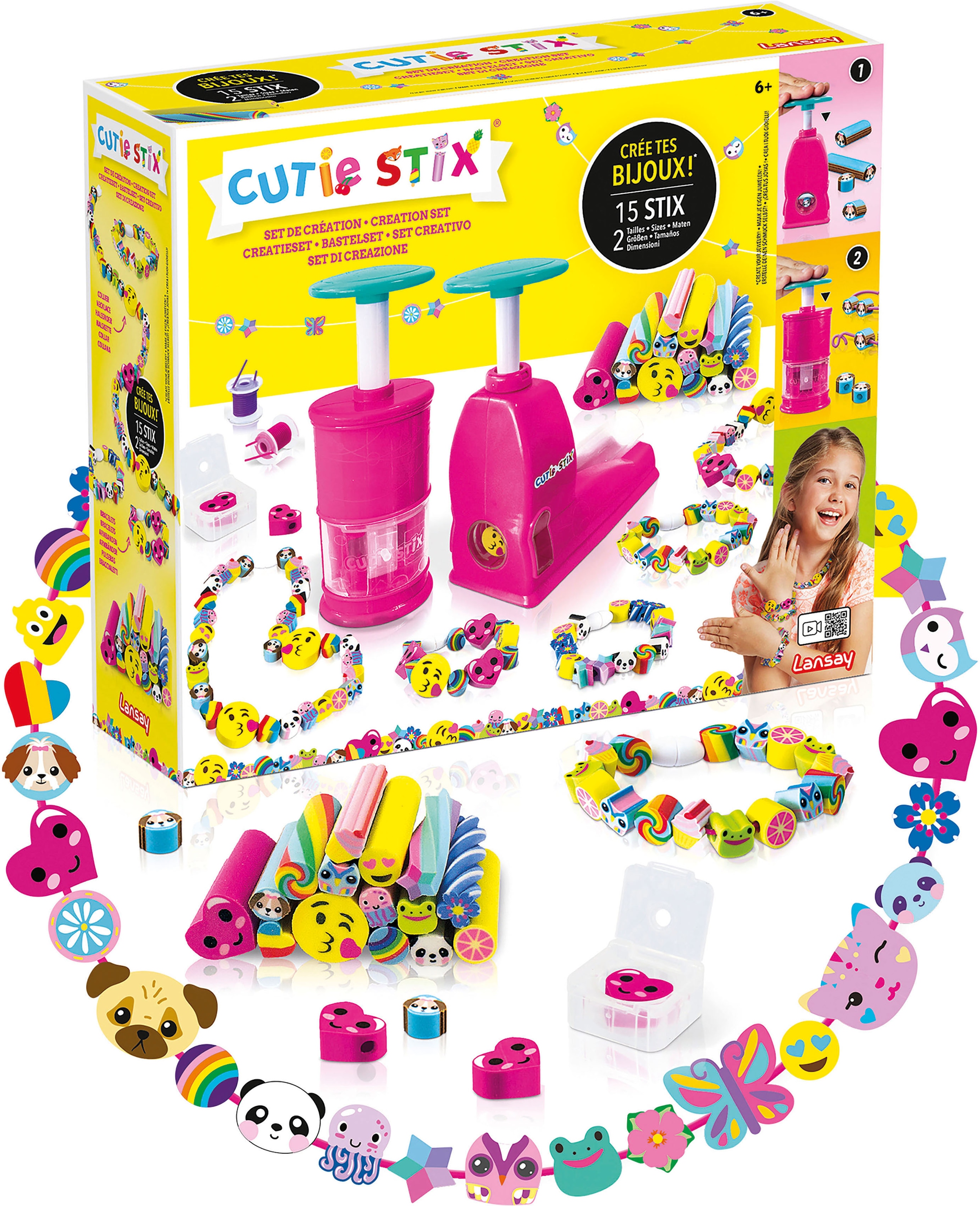 CUTIE STIX Kreativset »Cutie Stix, Schmuck Starter Set«