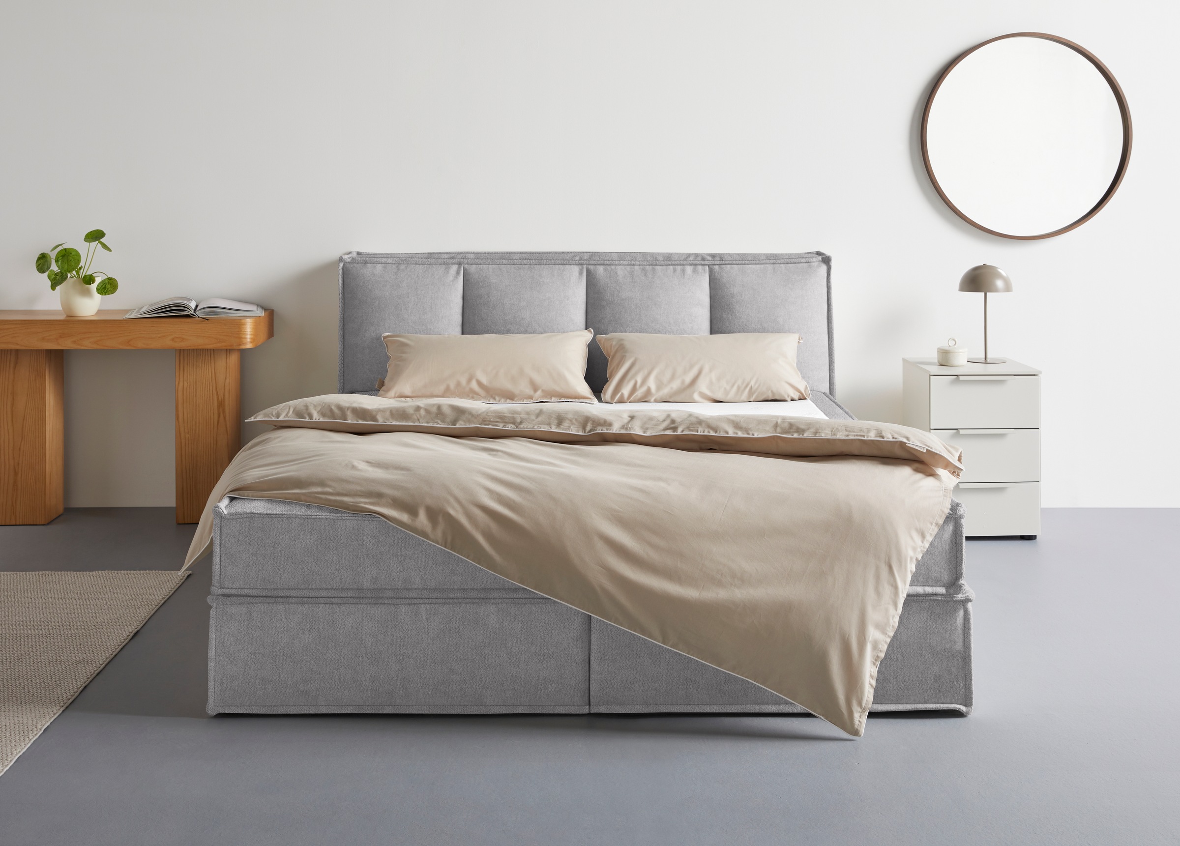 LeGer Home by Lena Gercke Boxspringbett »Addyson« Härtegrade H2, H3 und H4 günstig online kaufen