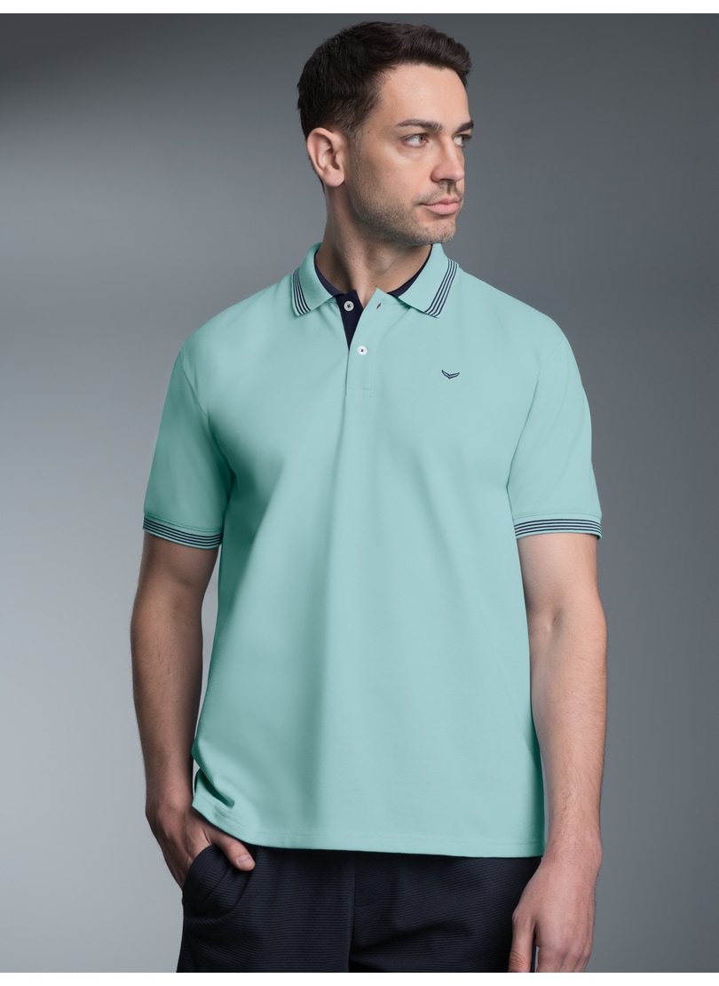Trigema Poloshirt »TRIGEMA Poloshirt mit kontrastfarbigen Akzenten«, (1 tlg.)
