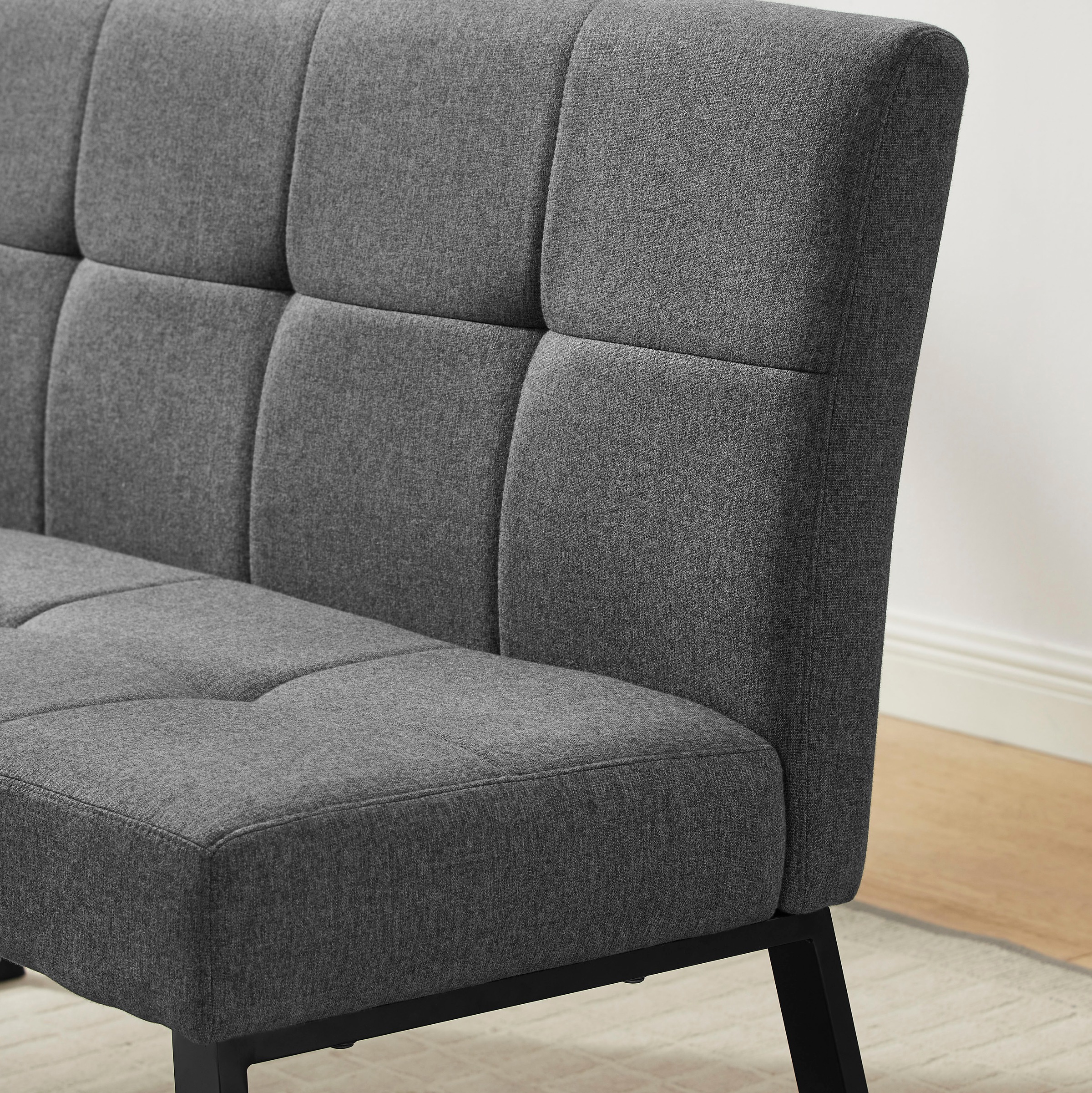 OTTO home Essgruppe »Geranie« Set, 4 tlg. in Eichenoptik mit schwarzem Säulengestell