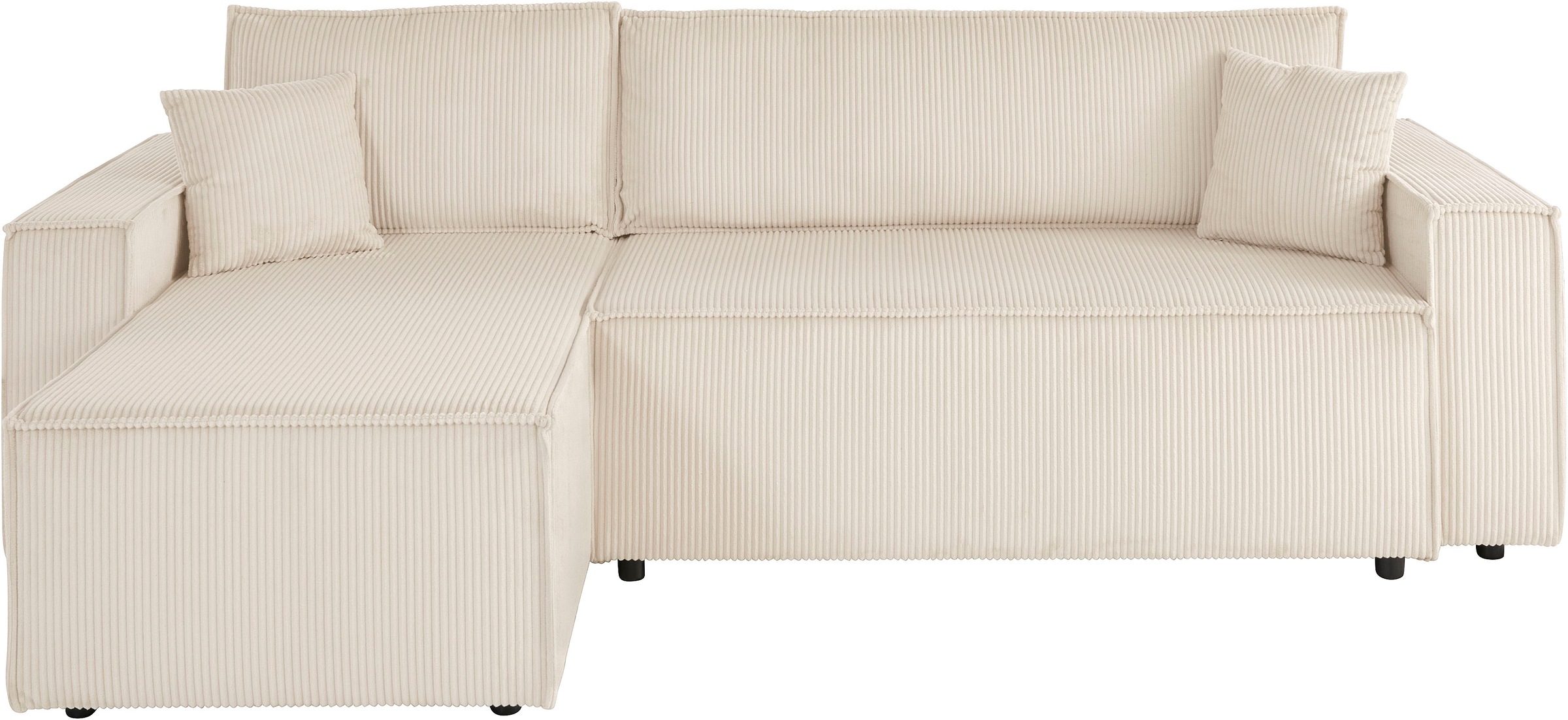OTTO home Ecksofa »CASSI, 241cm, L-Form, Schlafsofa, Dauerschläfer, Boxspri günstig online kaufen