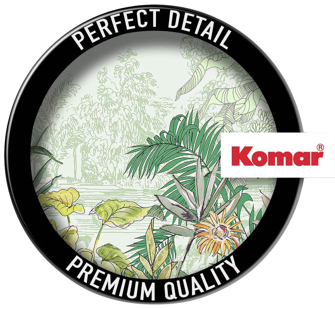 Komar Vliestapete »Digitaldruck Vlies -  Hortus - Größe 250 x 250 cm« bedruckt glatt Wohnzimmer, Schlafzimmer