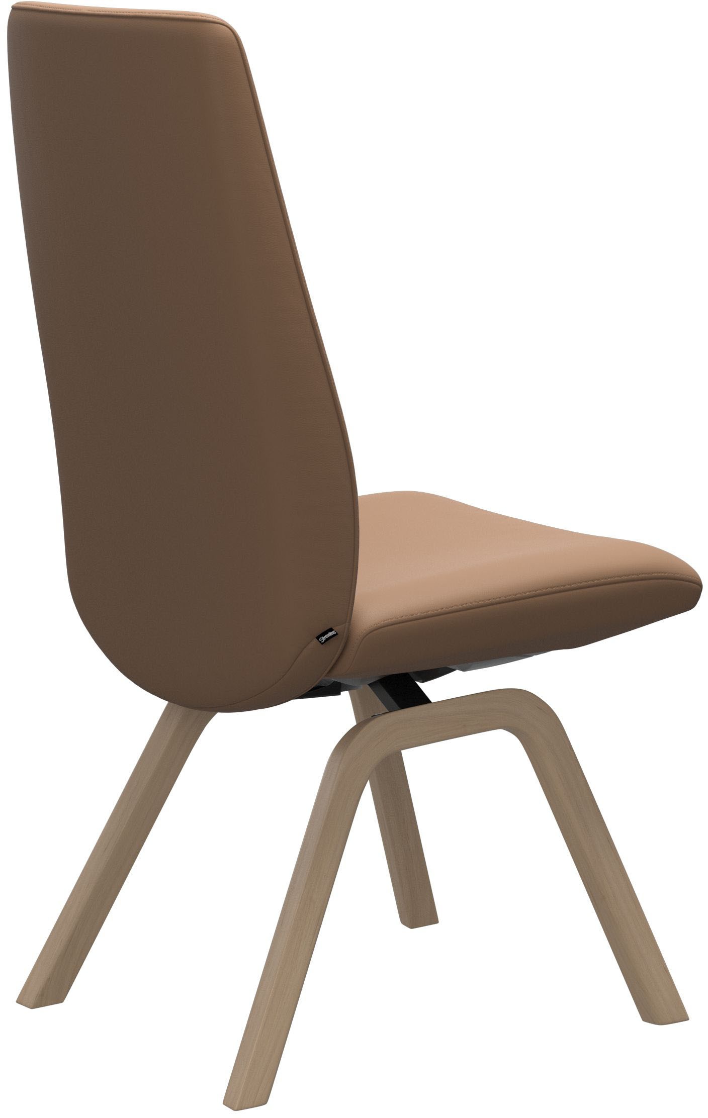Stressless® Polsterstuhl »Laurel«, Leder BATICK, High Back, Größe L, mit schräggestellten Beinen in Eiche gekalkt