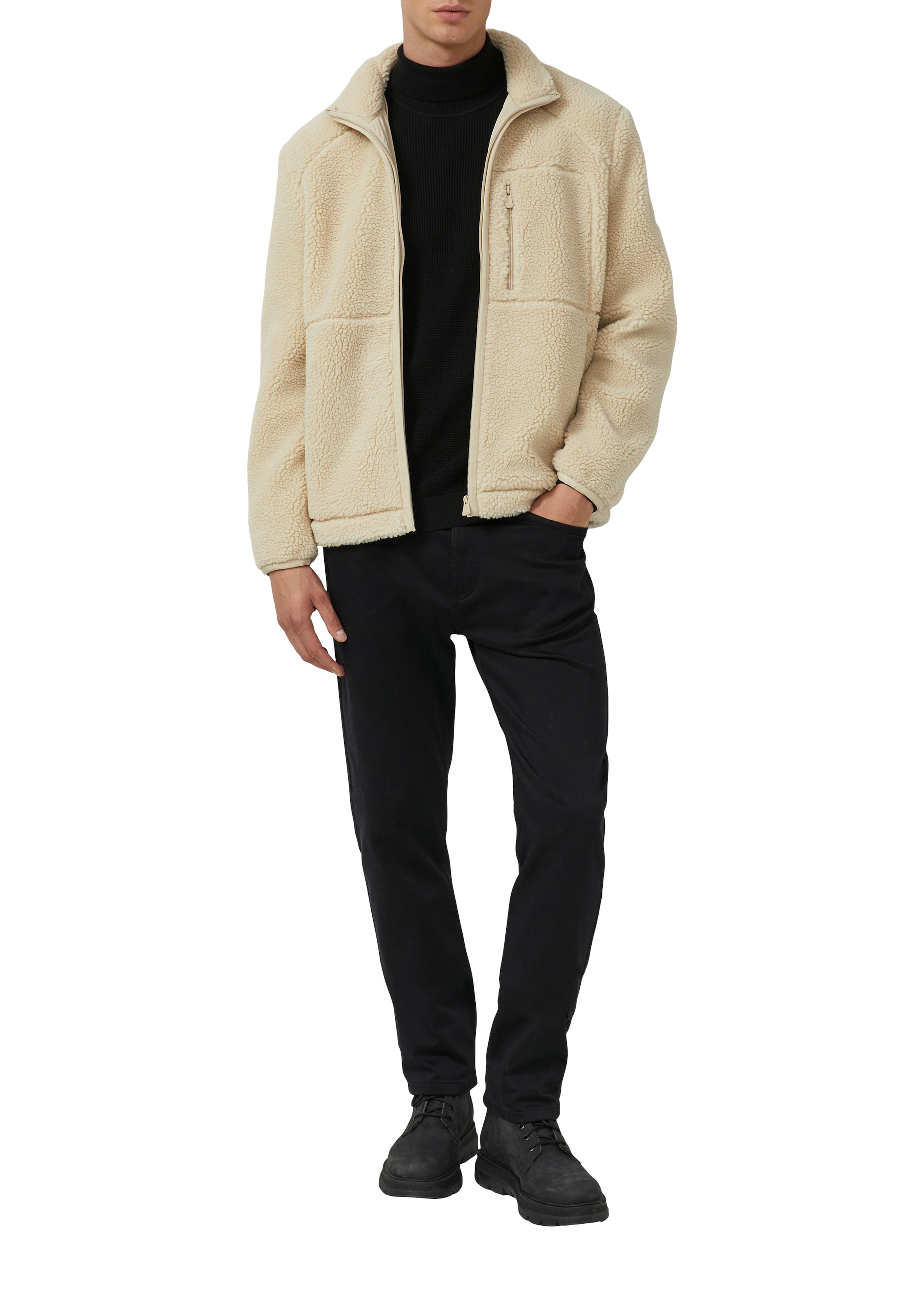 s.Oliver Rollkragenpullover mit Rippbündchen