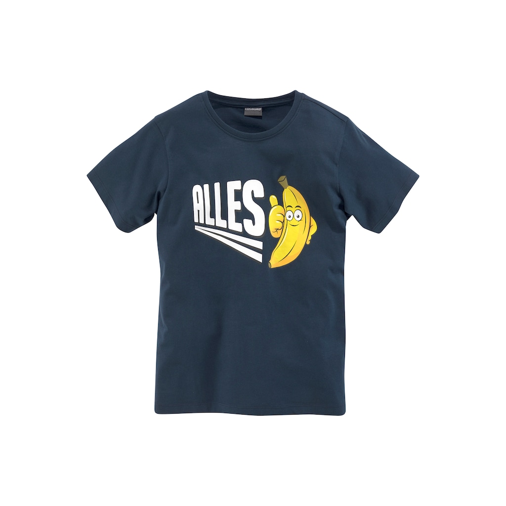 KIDSWORLD T-Shirt »ALLES BANANE«