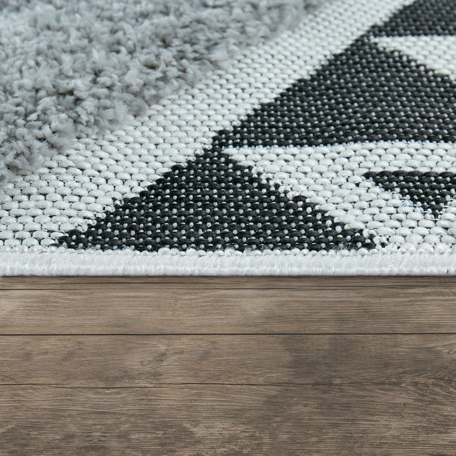 Paco Home Teppich »Eupen 471«, Rauten und kaufen geeignet Muster, online In- Hoch-Tief-Struktur, rechteckig, Outdoor