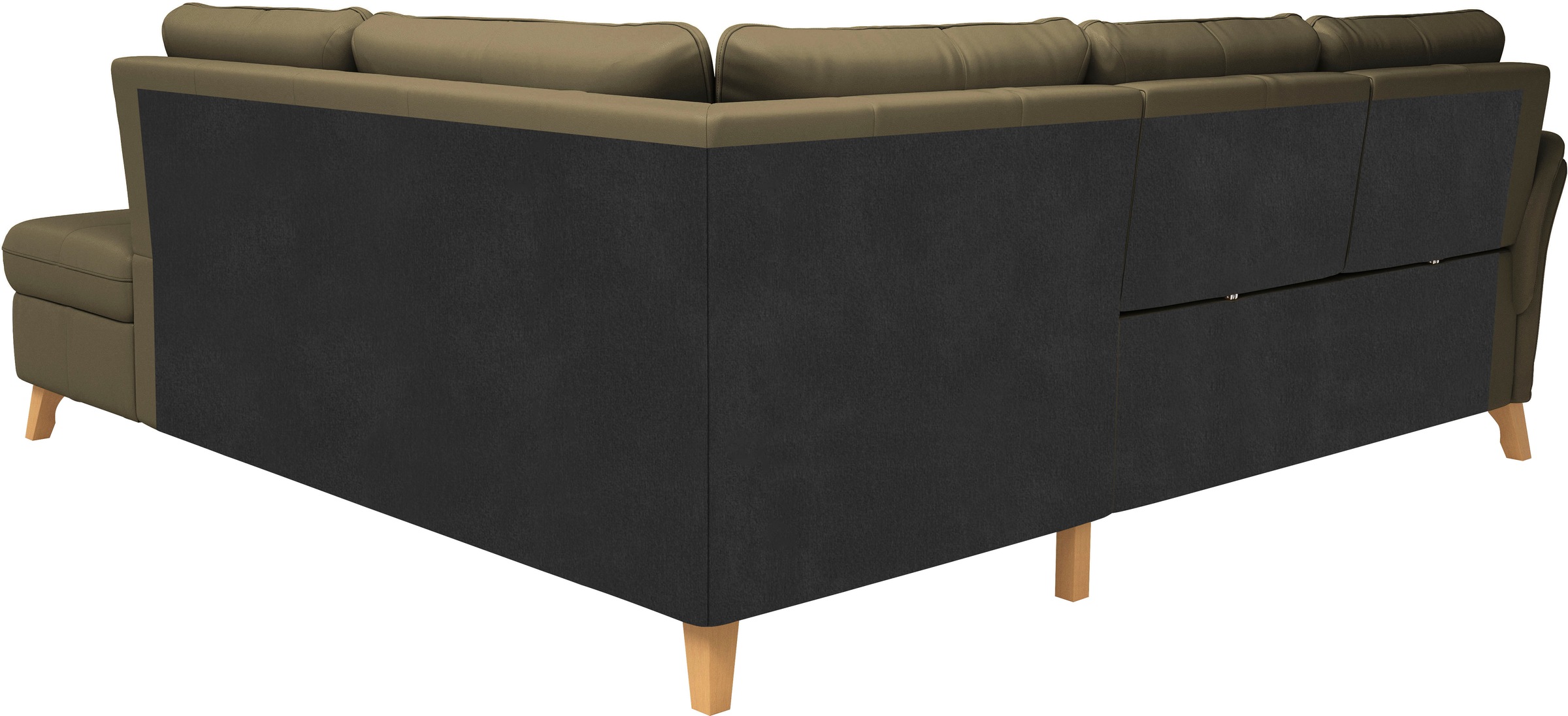 sit&more Ecksofa »Göteborg«, inkl. Sitztiefenverstellung, wahlweise mit Bettfunktion & Bettkasten