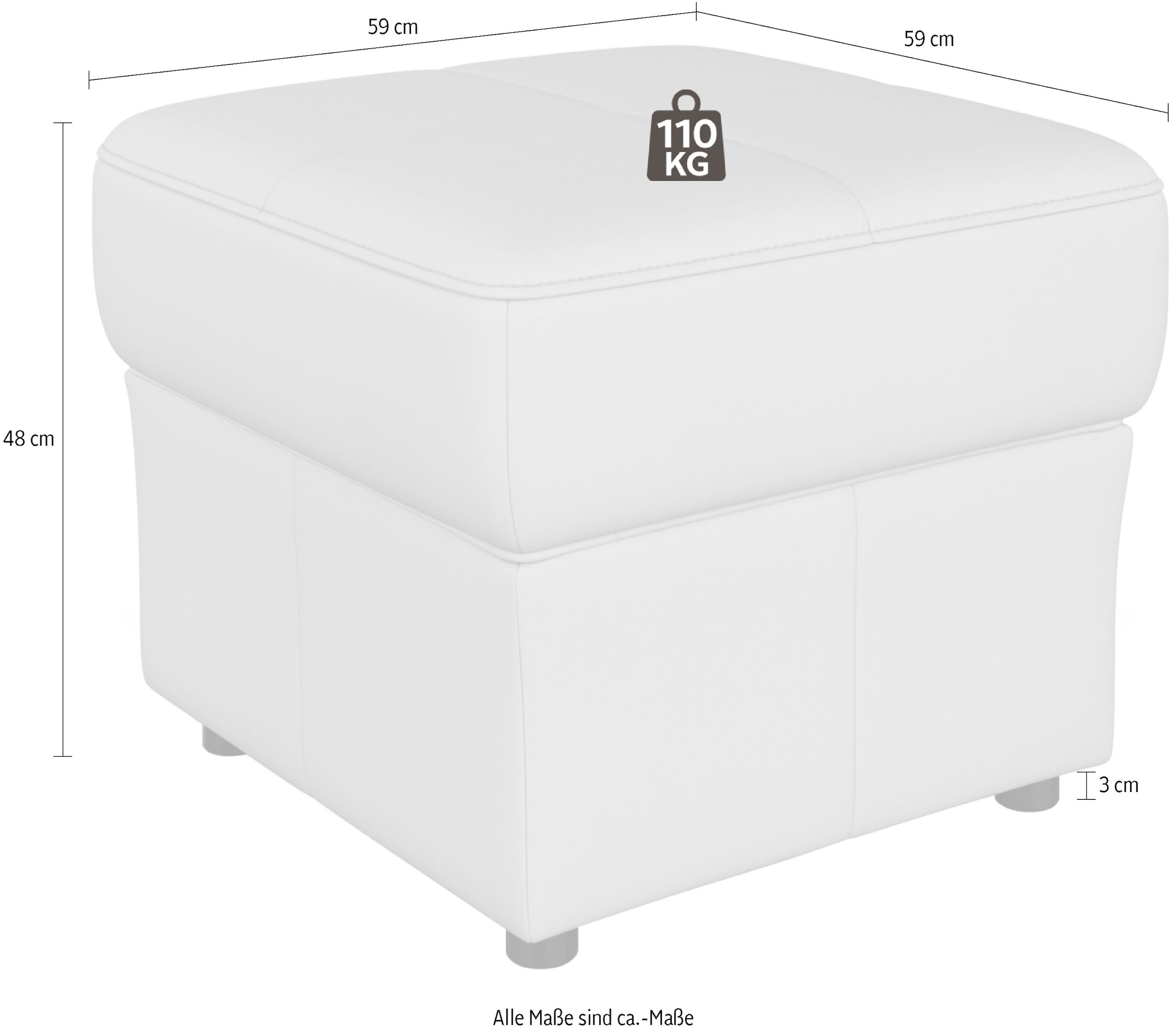 sit&more Hocker »Freetown« auf Gleitern