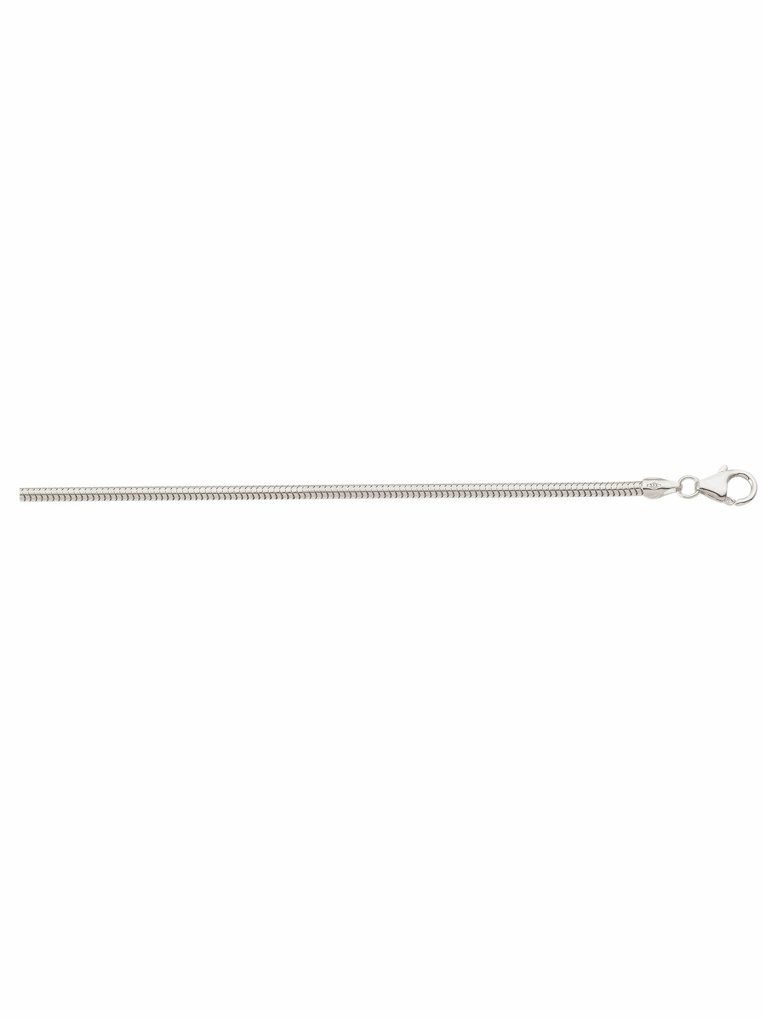 Adelia´s Silberkette »925 Silber Schlangen Halskette Ø 1 mm« Silberschmuck  für Damen