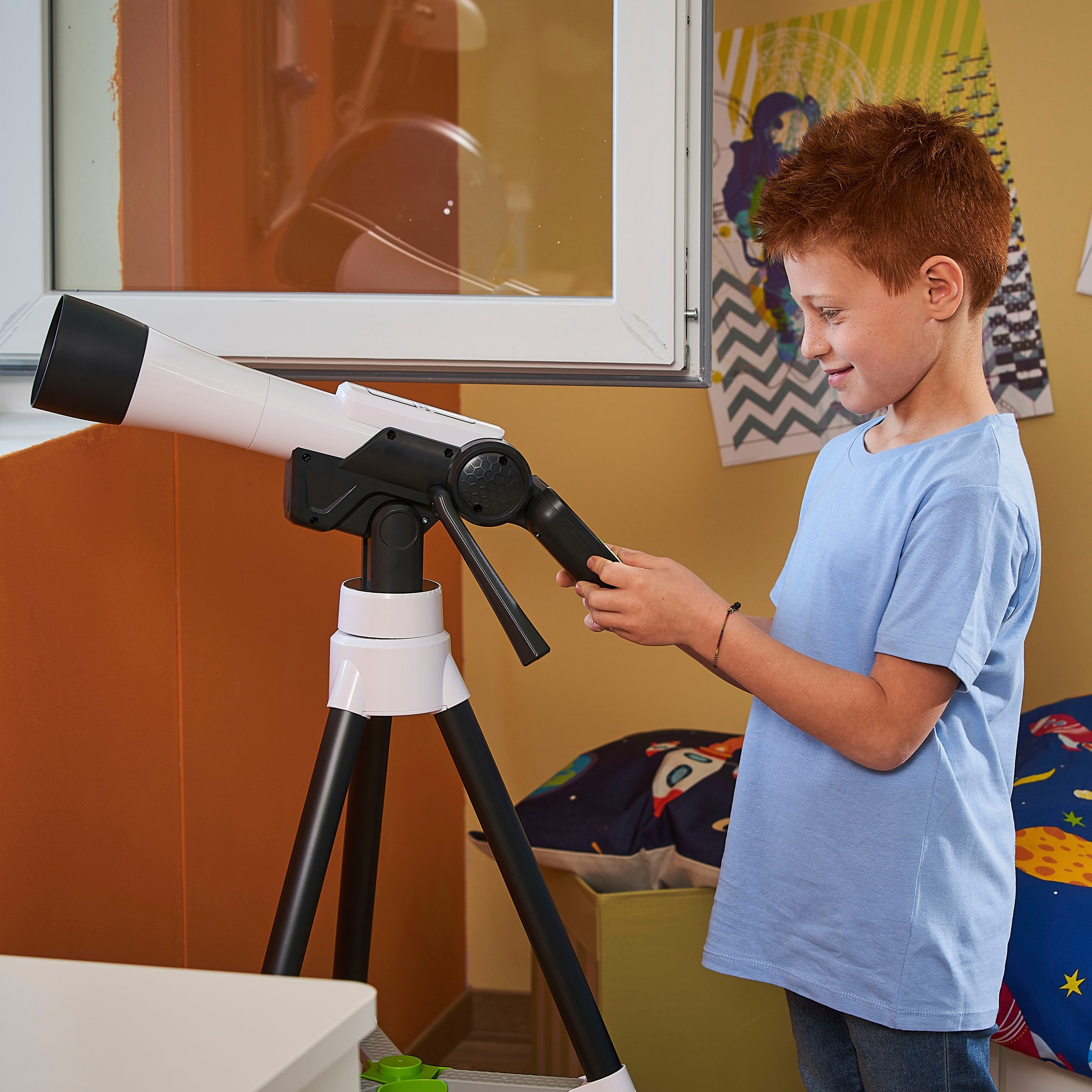 Vtech® Teleskop »Interaktives Video-Teleskop für Kinder«, mit NASA Lerninhalten und Spielen