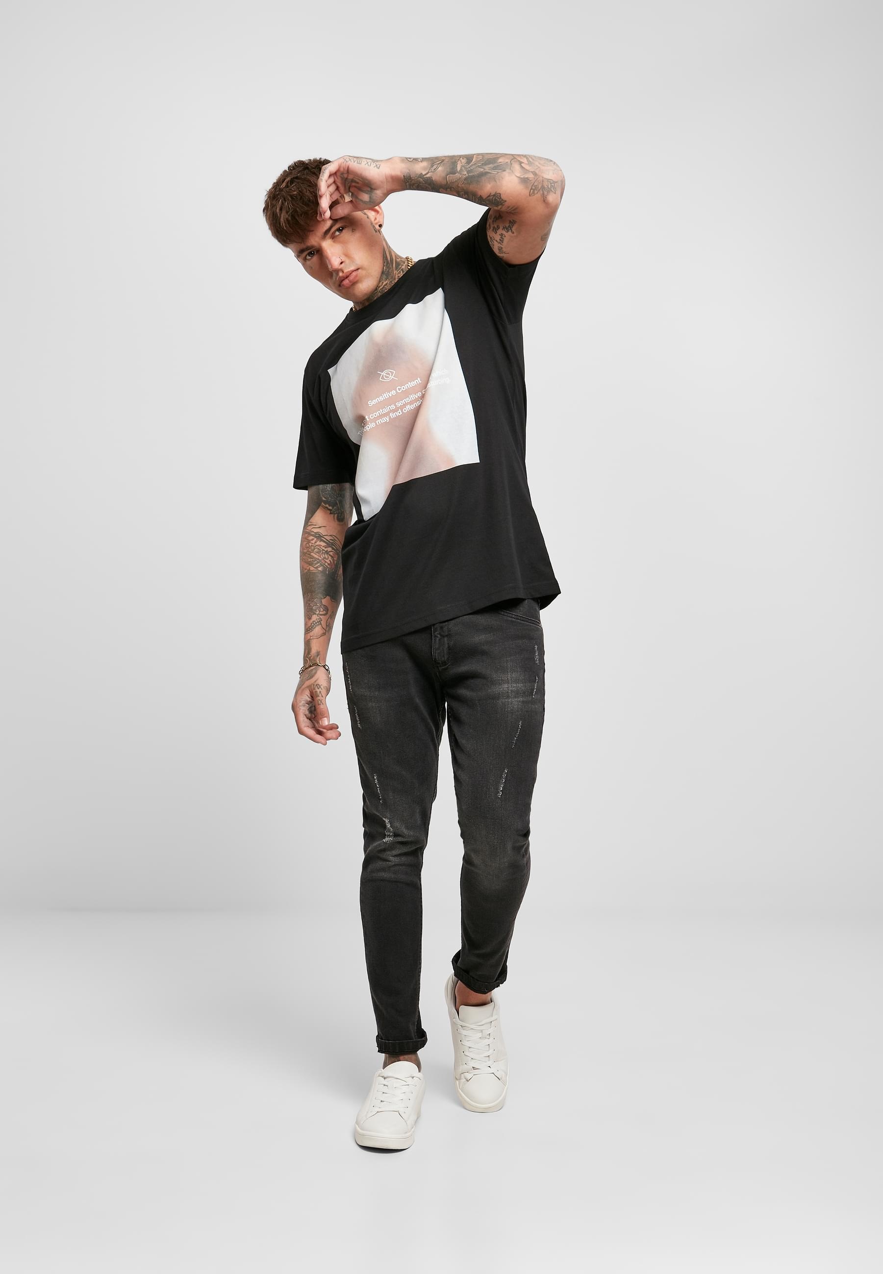 MisterTee T-Shirt »MisterTee Herren Sensitive Content Tee« 1 Stk.