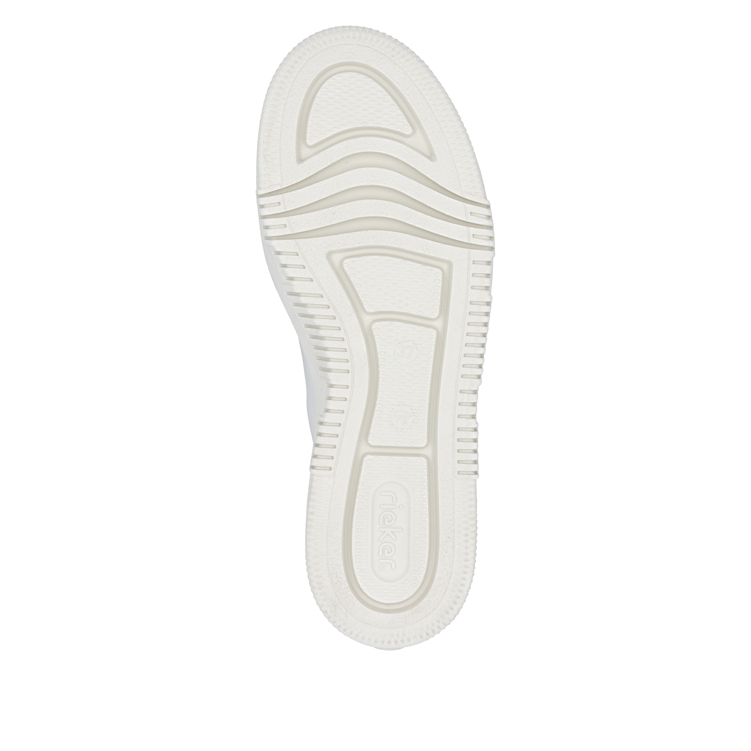 Rieker Plateausneaker  Schnürschuh, Halbschuh, Freizeitschuh mit seitlichem Reißverschluss