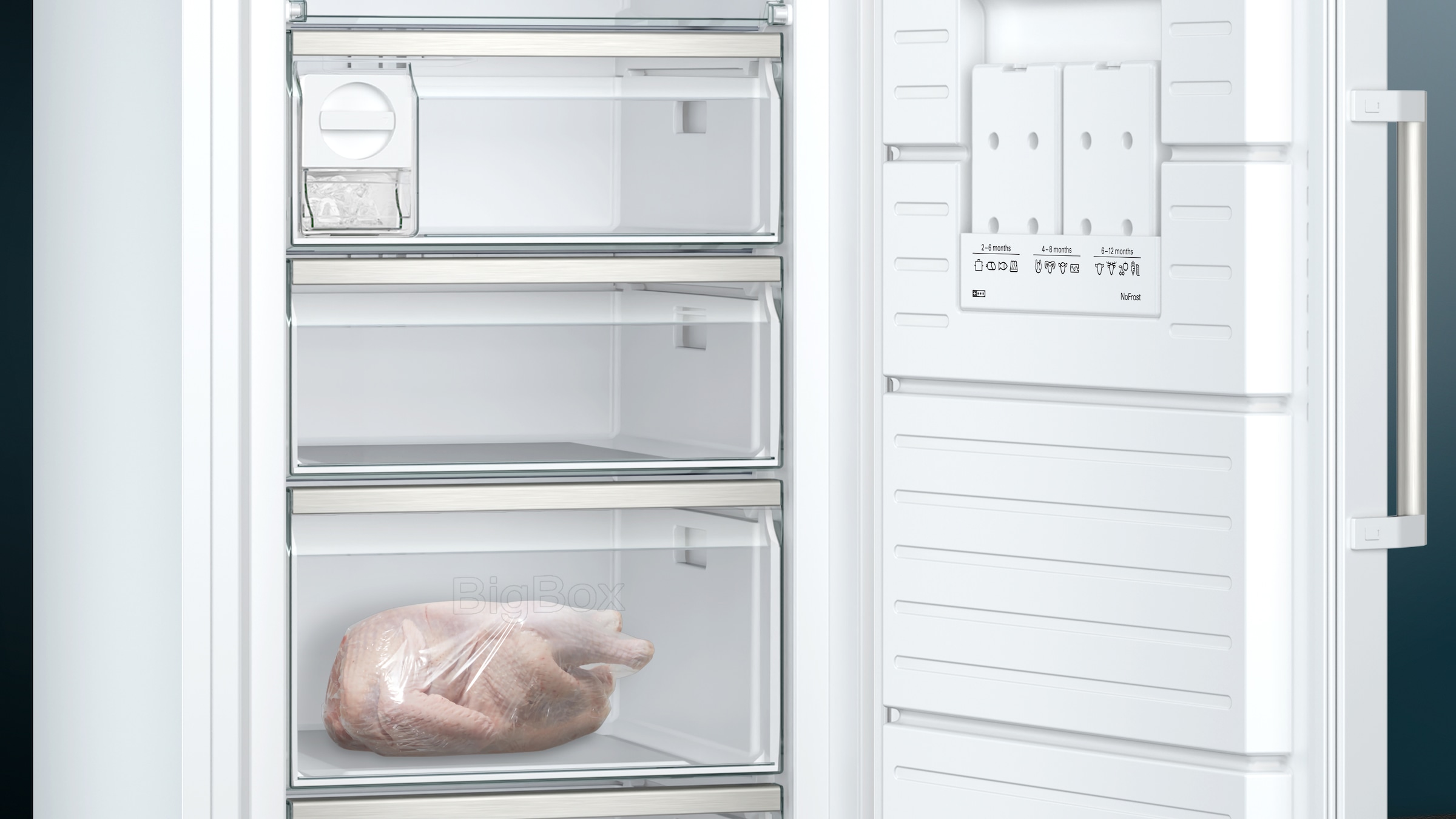 SIEMENS Gefrierschrank »GS58NAWCV« 191 cm hoch 70 cm breit