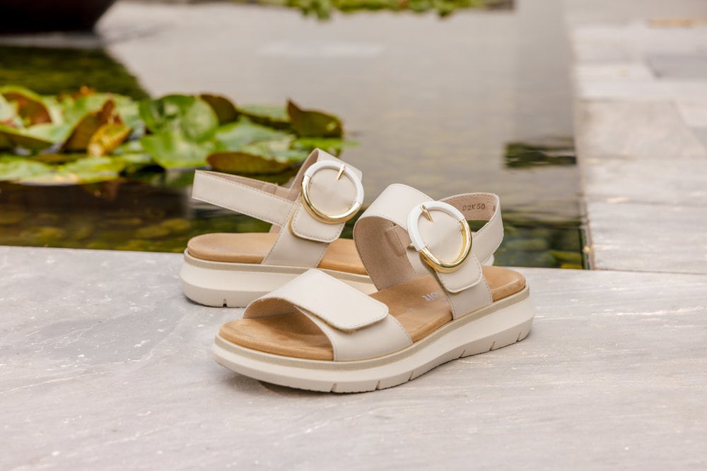 Remonte Riemchensandale, Sandale, Bequemschuh, Sommerschuh mit praktischen Klettverschlüssen