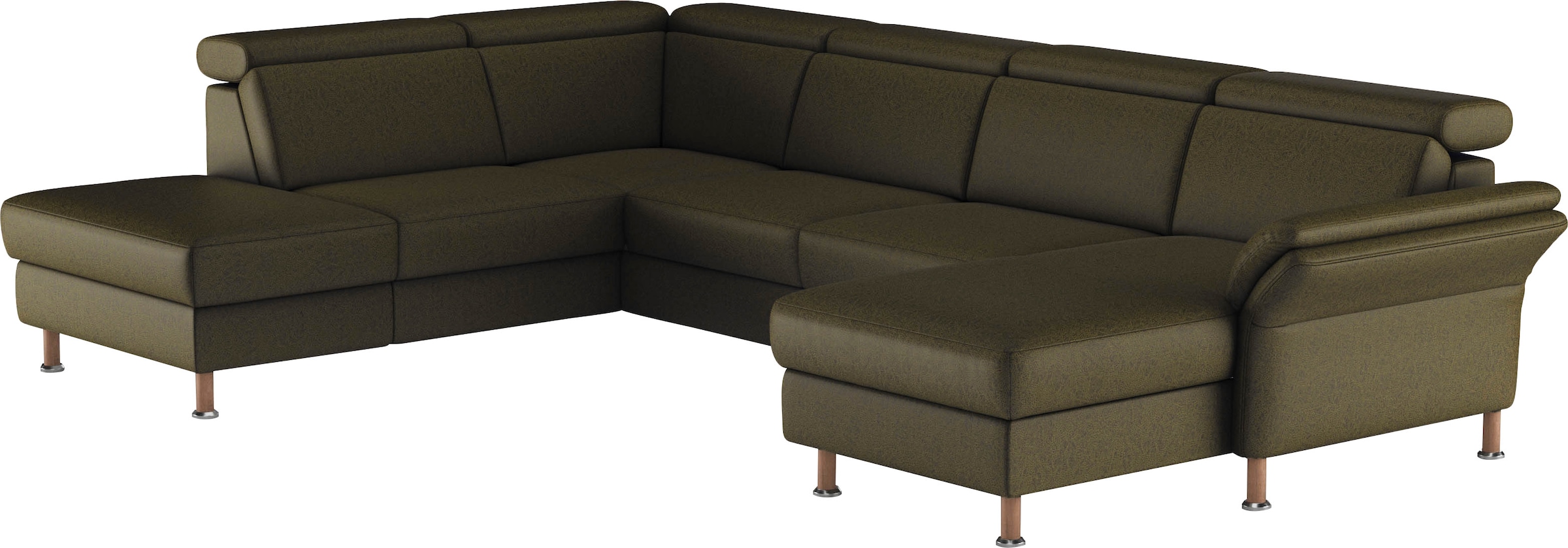 Home affaire Wohnlandschaft »Calypso U-Form«, wahlweise mit motorischer Relaxfunktion