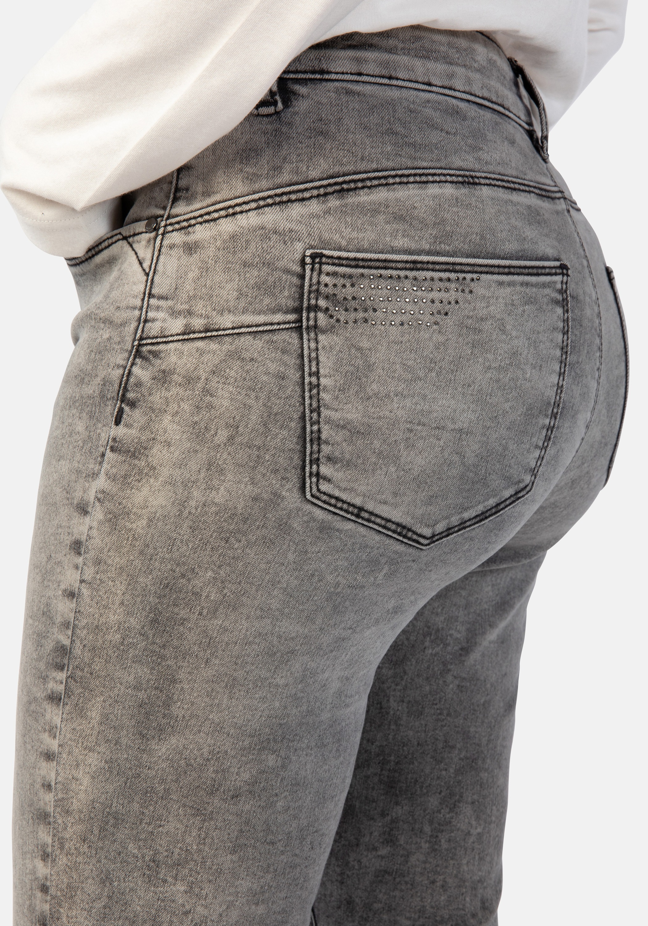 STOOKER WOMEN 5-Pocket-Hose »Magic Shape Fit Milano Fashion«, Casual Twill Coloured Magic Shape Effekt für Damen