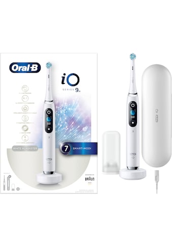 Oral B Elektrische Zahnbürste »iO 9«, 1 St. Aufsteckbürsten, mit Magnet-Technologie, 7... kaufen