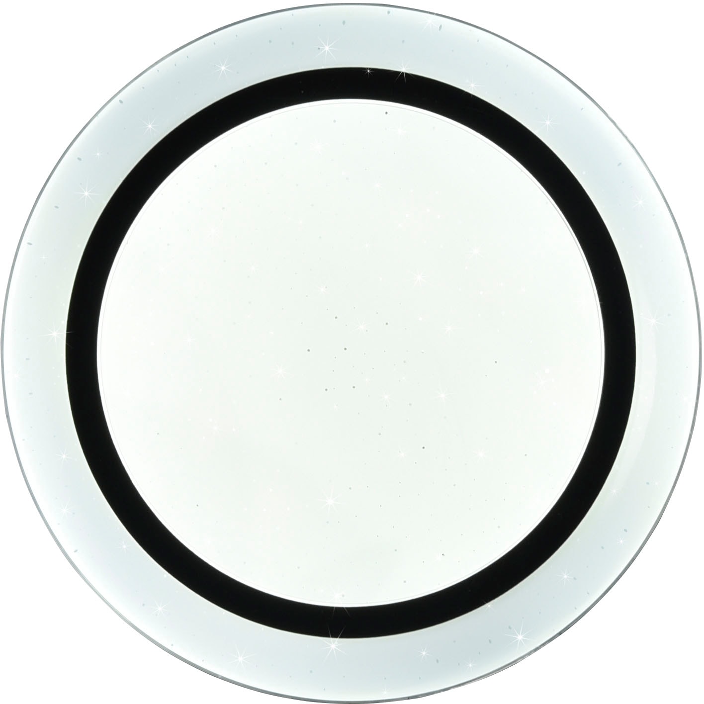 REALITY Leuchten LED Deckenleuchte »Atria«, 1 flammig, Leuchtmittel LED-Board | LED fest integriert, Starlight Effekt, Fernbedienung, Lichtfarbe einstellbar dimmbar Memory