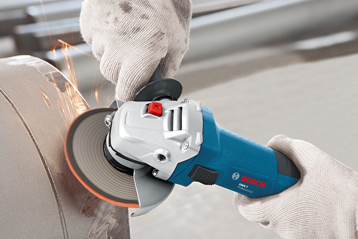 Bosch Professional Winkelschleifer »»GWS 7-115 E«« 720 W mit Drehzahlvorwahl