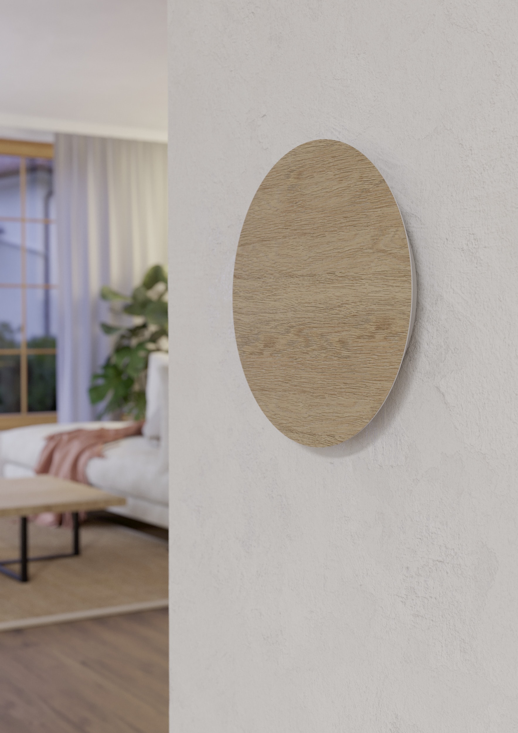 EGLO Wandleuchte »ALAMILO Wandlampe - Stahl - LED - 9,2W - IP20« LED-Modul 1 Stk. Warmweiß Wandspot, indirekte Beleuchtung, Ambientelicht, Lampe, Ø22 x AL3,5 cm