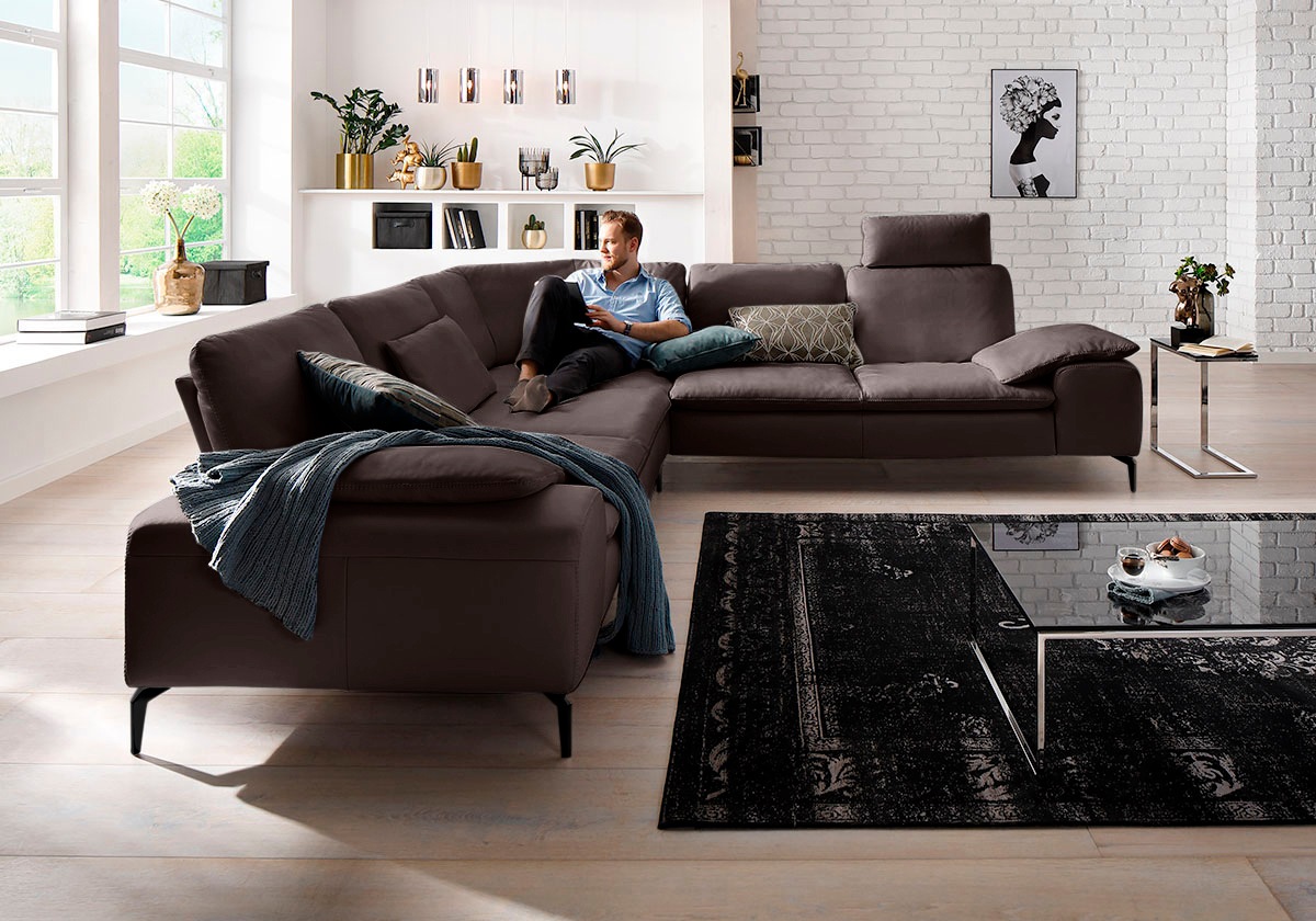 W.SCHILLIG Ecksofa »valentinoo, Designsofa, elegant und bequem, L-Form« mit günstig online kaufen