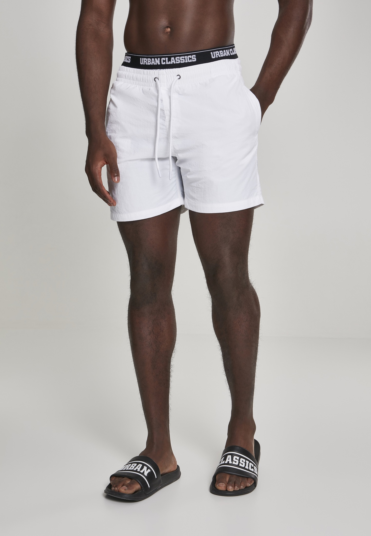 URBAN CLASSICS Badeshorts »Urban Classics Herren Two in One Swim Shorts« kaufen