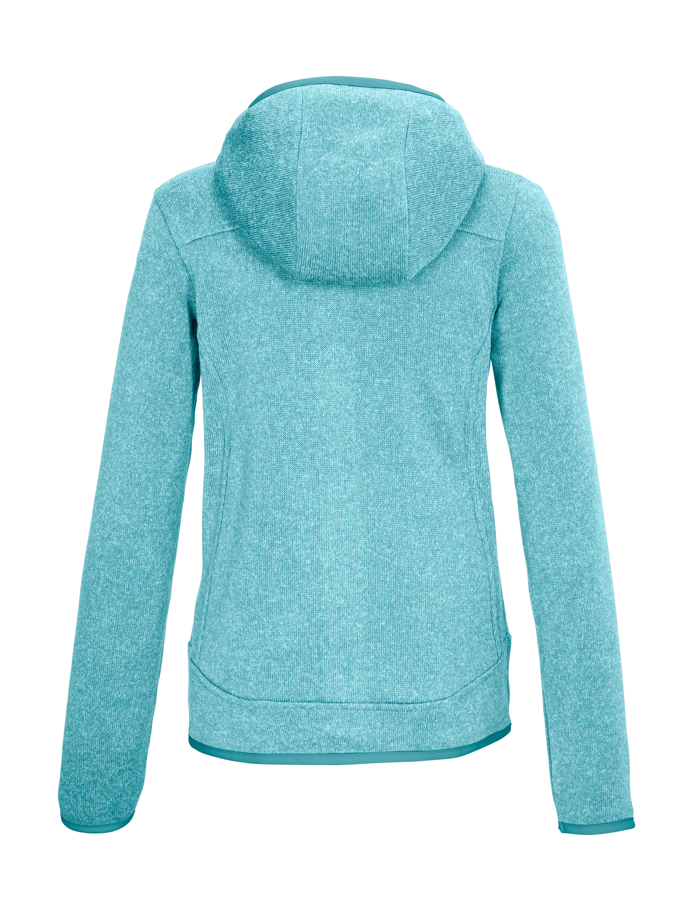 Killtec Fleecejacke »KOS 174 GRLS KNTFLC JCKT«, Strickfleecejacke mit Kapuze, Zippertaschen, elastisch, Kinnschutz