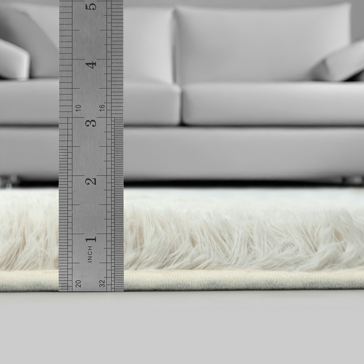 the carpet Teppich »Soft Shaggy«, rechteckig, 35 mm Höhe, Flauschiger Hochflor Teppich, Wohnzimmer, Anti-Rutsch Unterseite