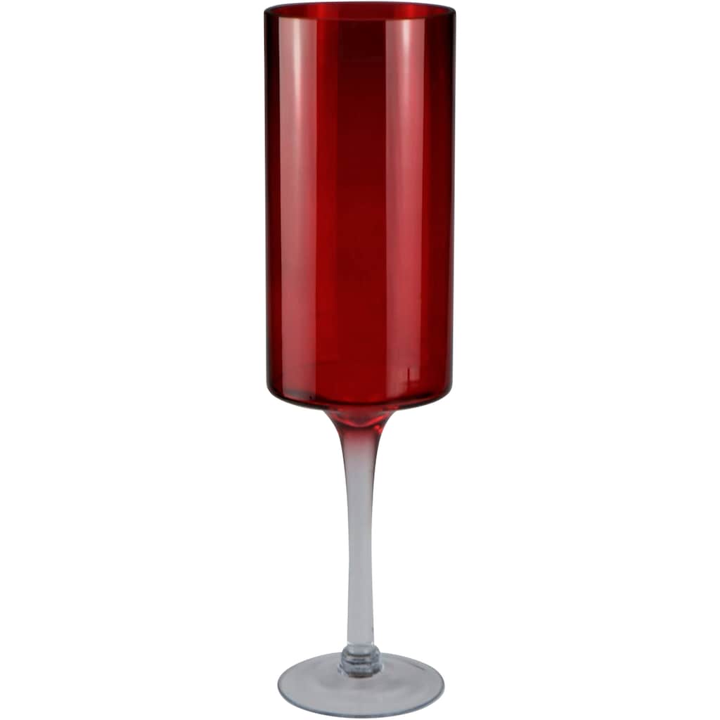 AM Design Windlicht »Stumpenkerzenhalter«, (1 St.), Kerzenhalter aus Glas, Ø ca. 12 cm