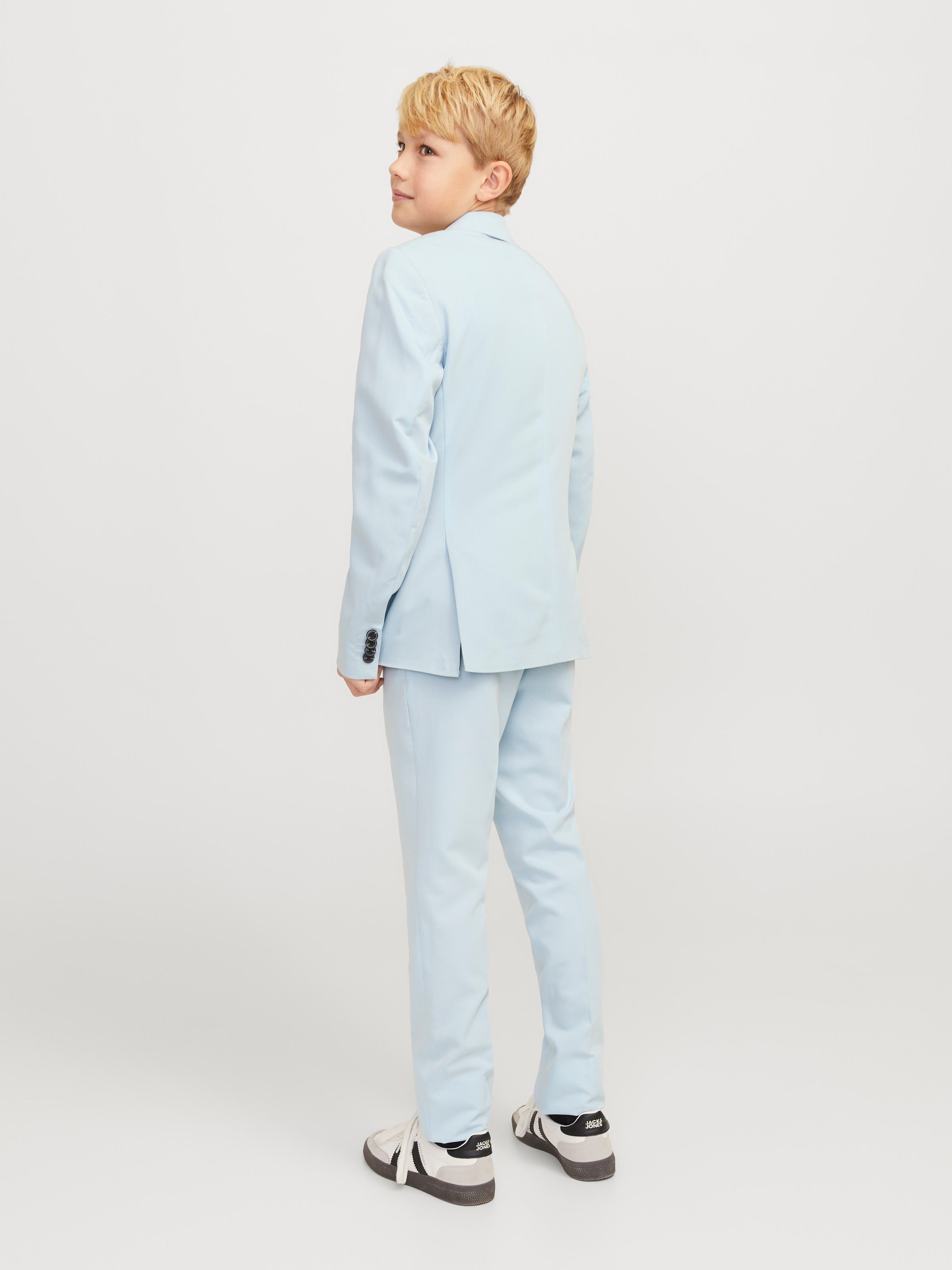 Jack & Jones Junior Anzughose »JPRSOLAR elastisch, pflegeleicht, komfortabel«  unifarben, modisch, slim fit, Web