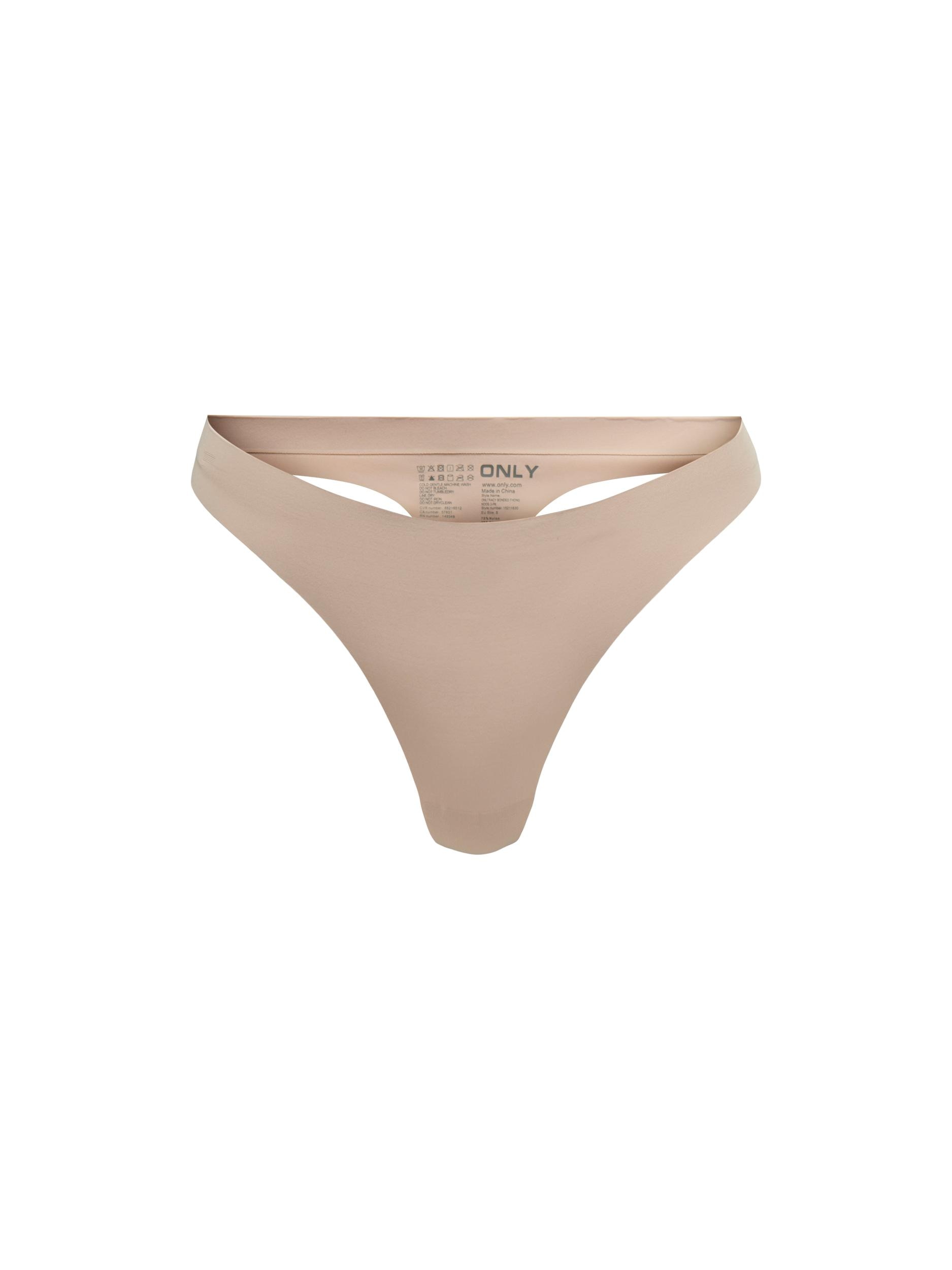 ONLY String »ONLTRACY BONDED THONG NOOS 3-PK«, (Packung, 3 St.)