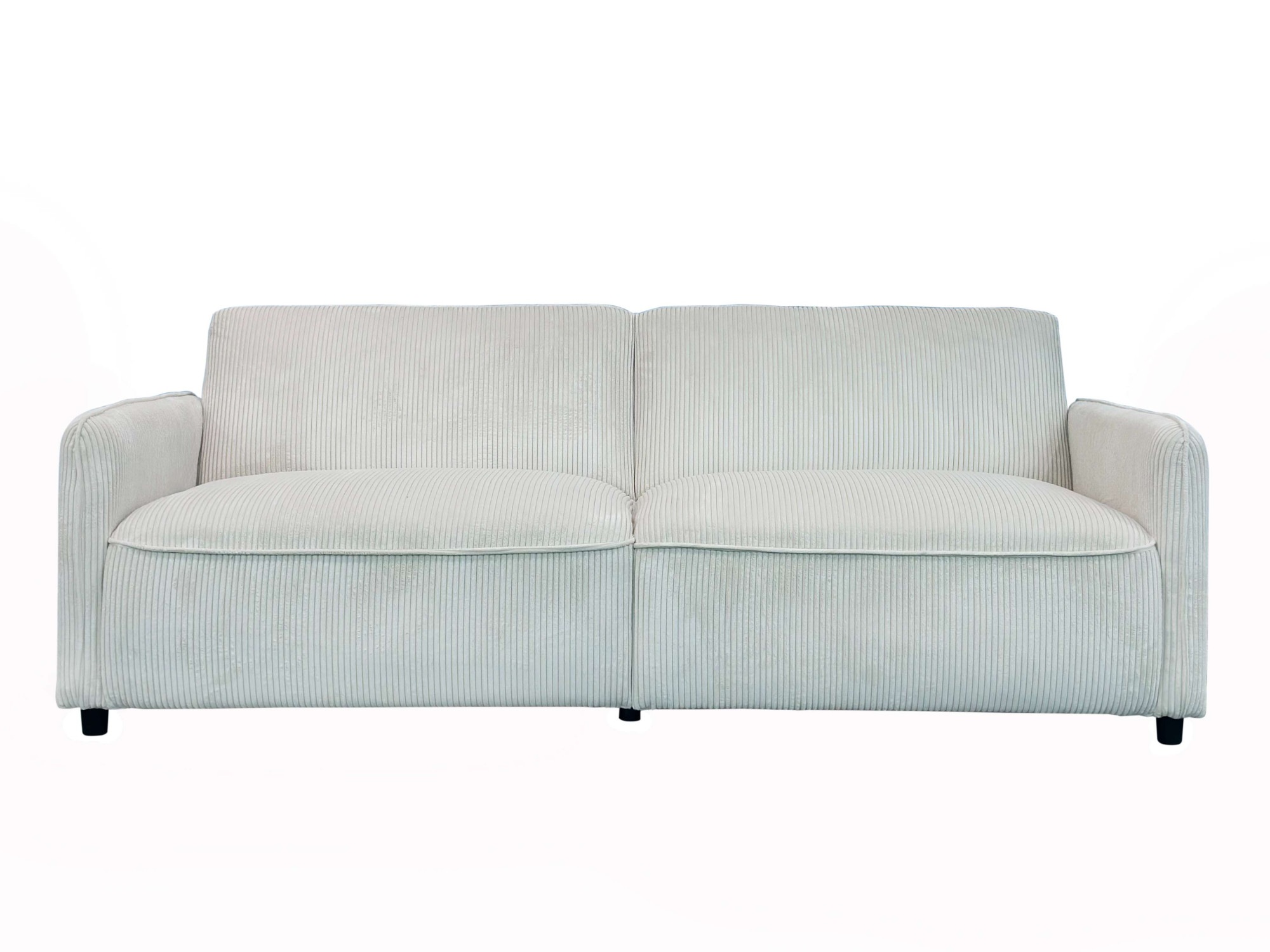Dorel Home 3-Sitzer »Allie Curved Schlafsofa 209 cm« Bettfunktion (110/190) günstig online kaufen