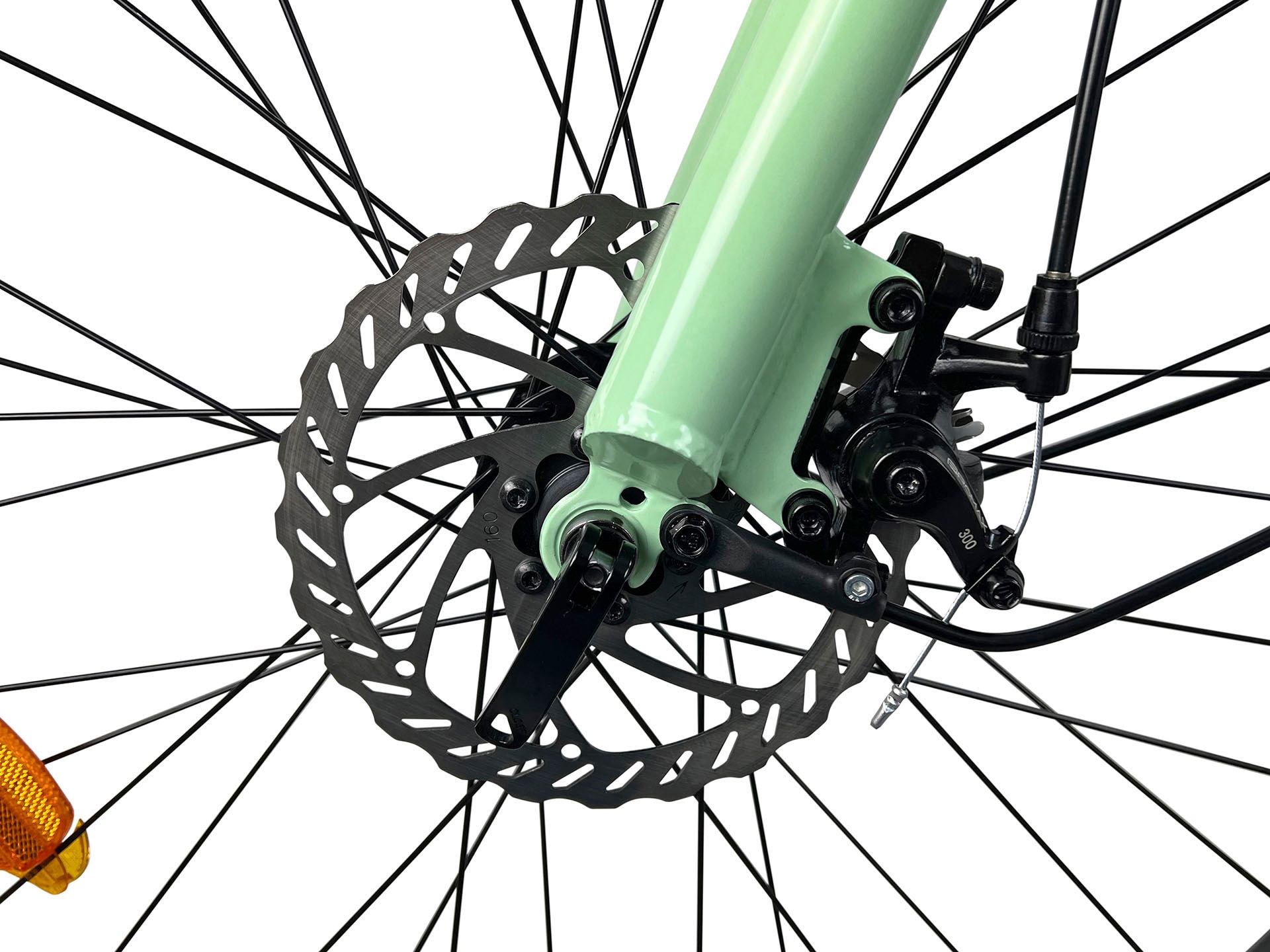 LLobe E-Bike »City E-Bike 26" Town Compact, grün«, 7 Gang, Heckmotor 250 W