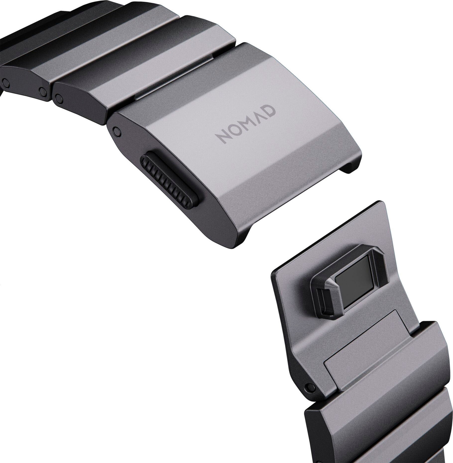 Nomad Smartwatch-Armband »Strap Aluminum 42/44/45/49mm«