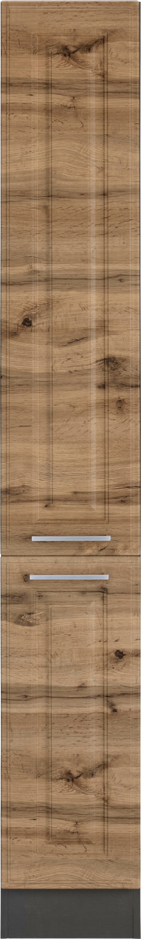 KOCHSTATION Apothekerschrank »KS-Stockholm« hochwertige MDF-Fronten, 200 cm günstig online kaufen