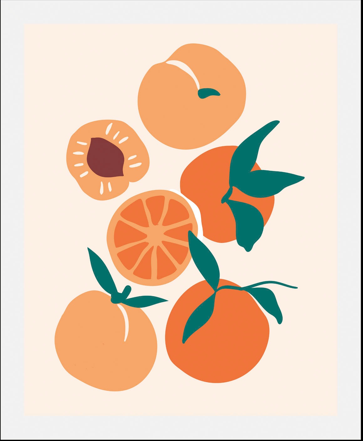 queence Bild »Ely«, Obst-Obst Bilder-Essen-Lebensmittel-Kunst, (1 St.), HD günstig online kaufen