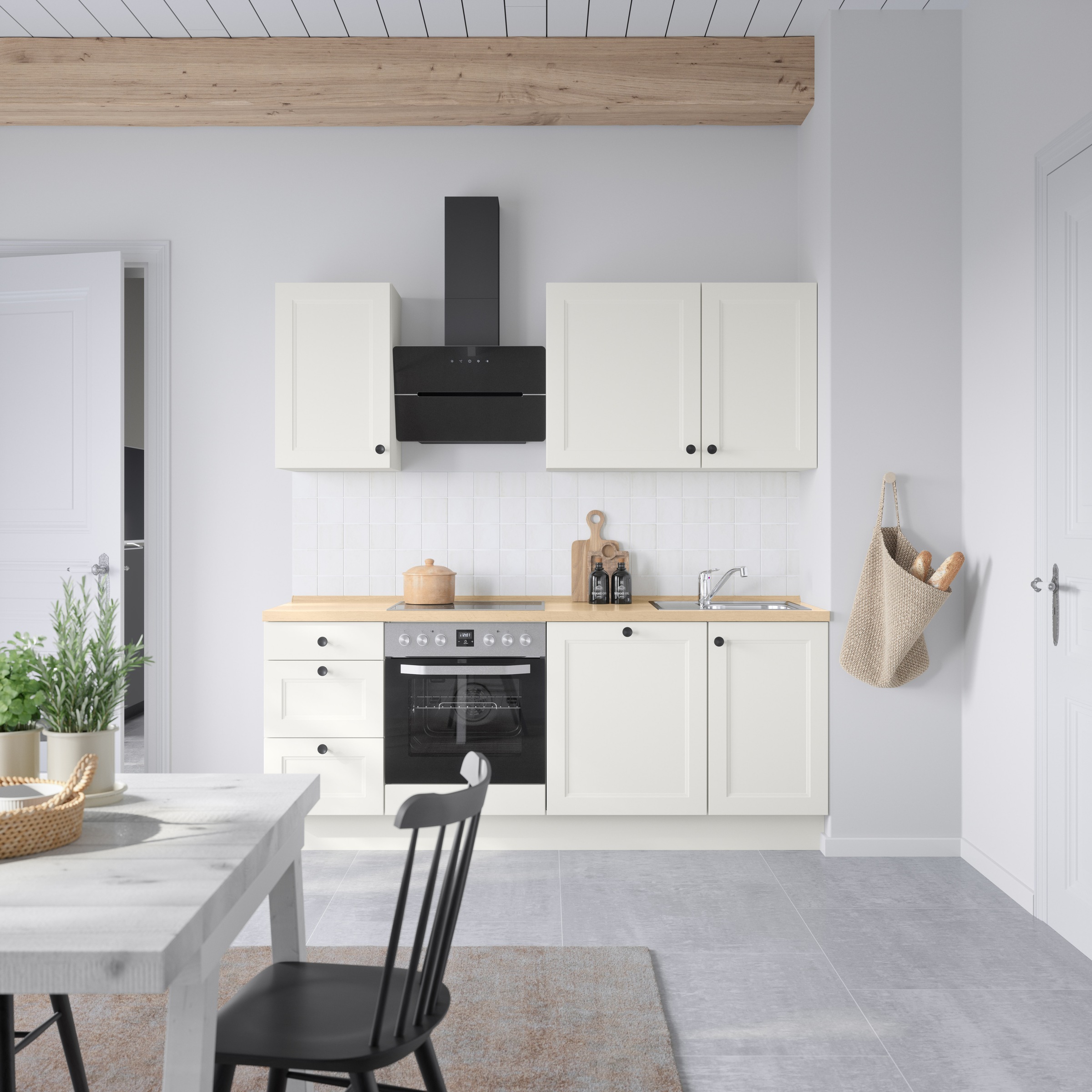 nobilia® Küchenzeile »"Cascada II"«, vormontiert, Breite 210 cm, Ausrichtun günstig online kaufen