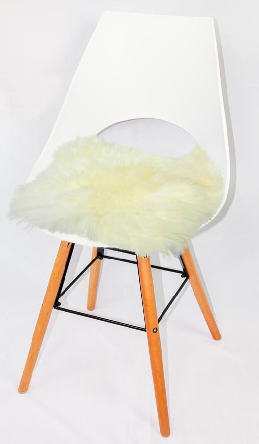 Heitmann Felle Stuhlkissen »Lamm, Sitzauflage eckig«, 44x44 cm, echtes Lamm günstig online kaufen