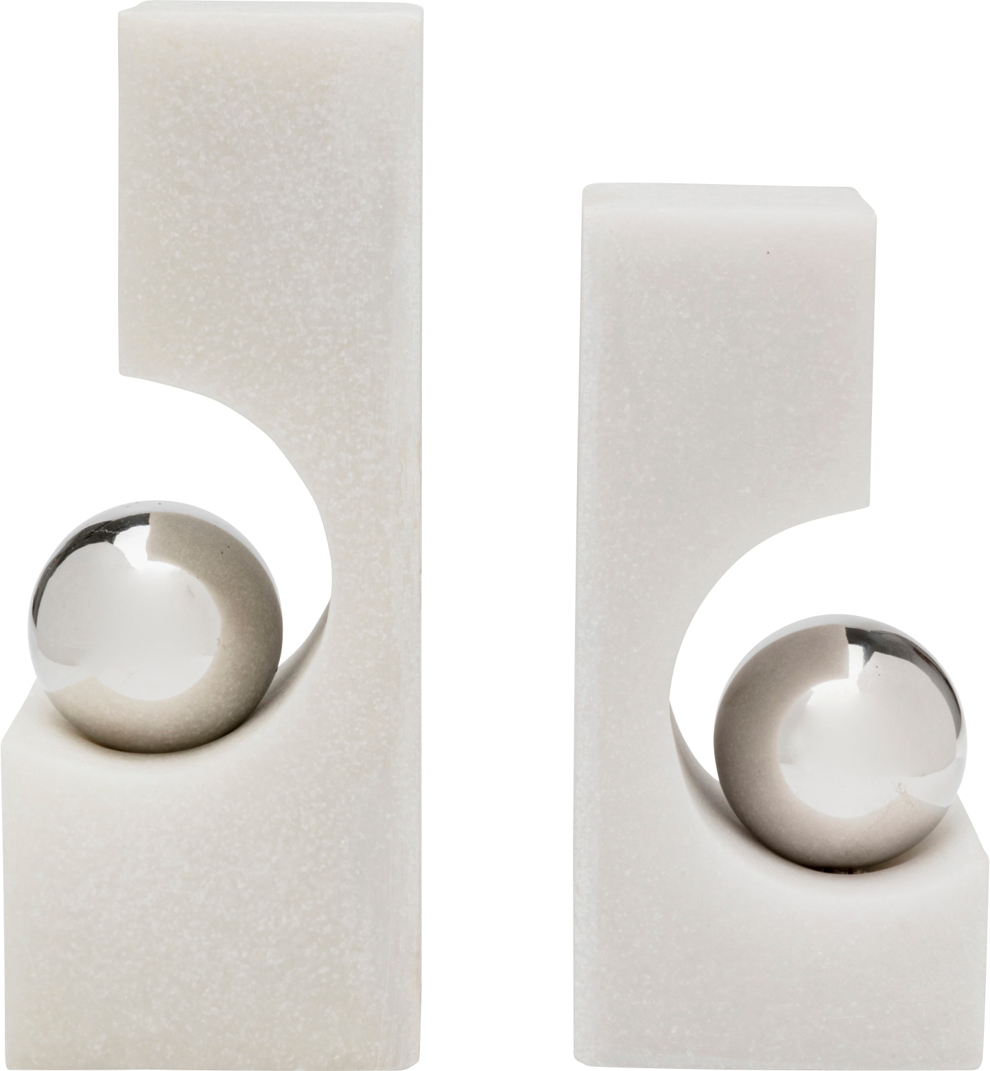 Buchstütze KARE DESIGN, weiß, Buchstützen, Buchstütze