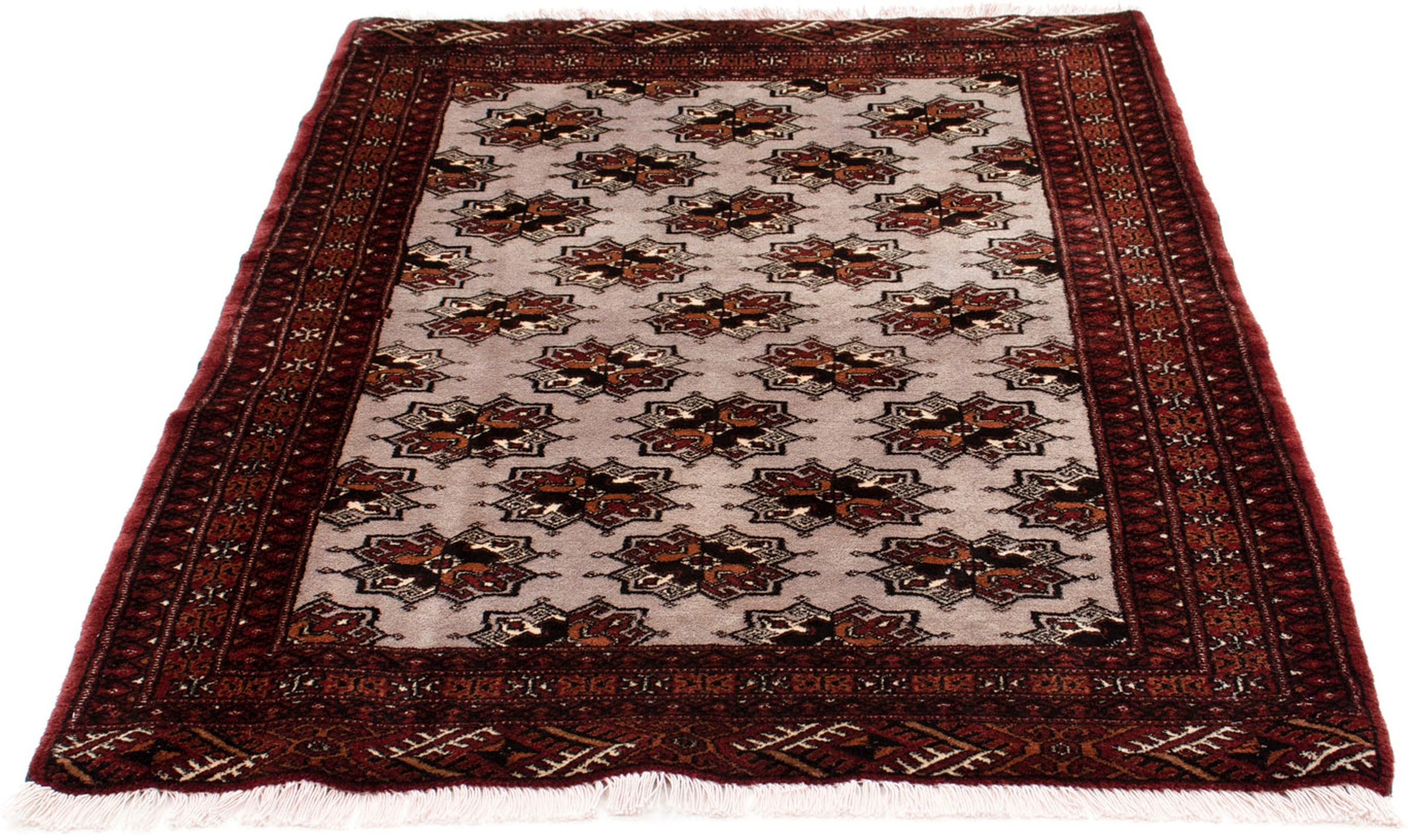 morgenland Orientteppich »Belutsch - 154 x 112 cm - grau«, rechteckig, Wohn günstig online kaufen
