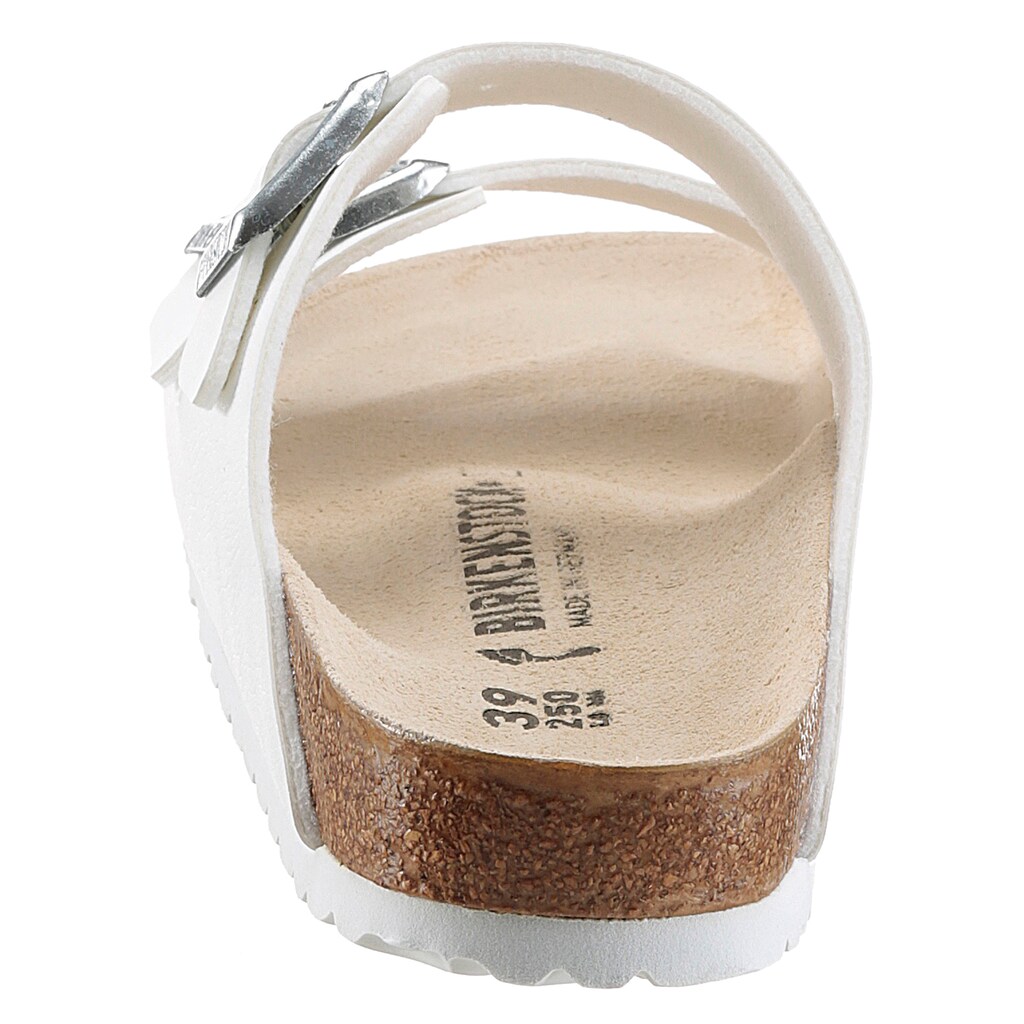 Birkenstock Pantolette »ARIZONA BF«, in Schuhweite schmal, mit ergonomisch geformtem Fußbett