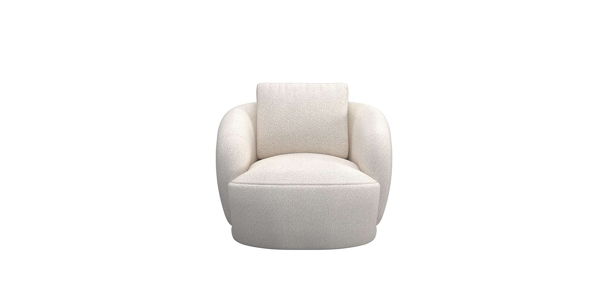 FLEXLUX Sessel "Torino, rund, drehbar, Einzelsofa, Polstersessel," Modernes günstig online kaufen