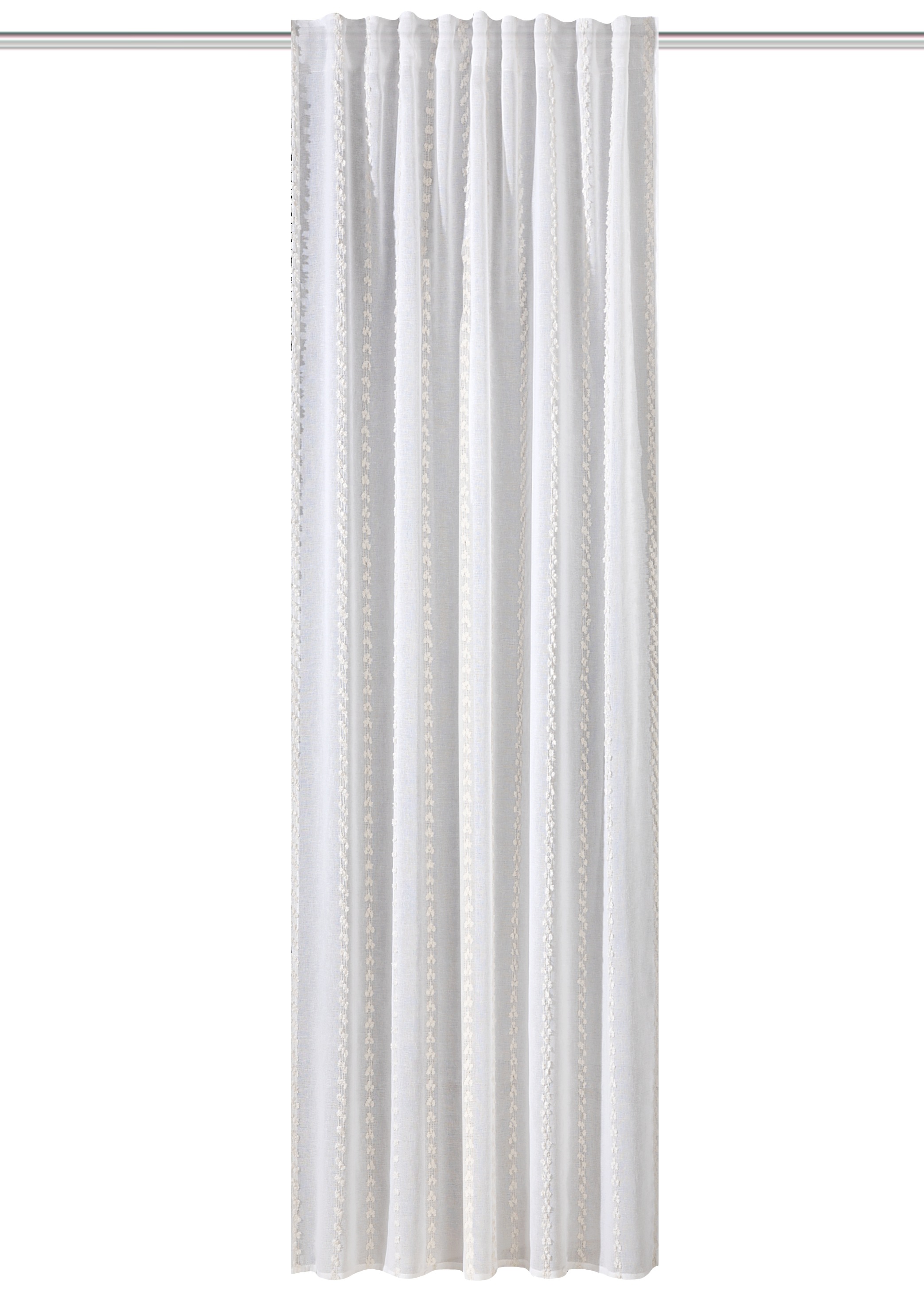 HOME WOHNIDEEN Gardine »NIKA« Multifunktionsband 1 Stk. tlg. Kombibandschal günstig online kaufen