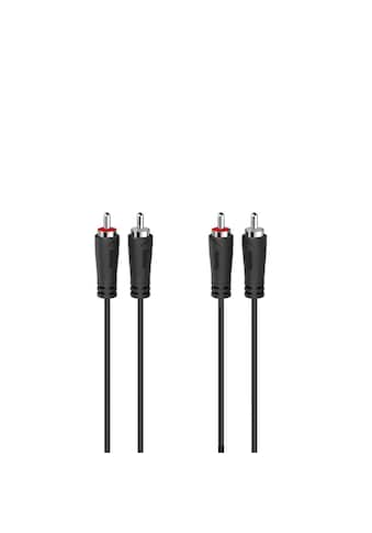 Audio-Kabel »Audio Kabel, 2 Cinch Stecker, 1,5 m«, Cinch, 15 cm