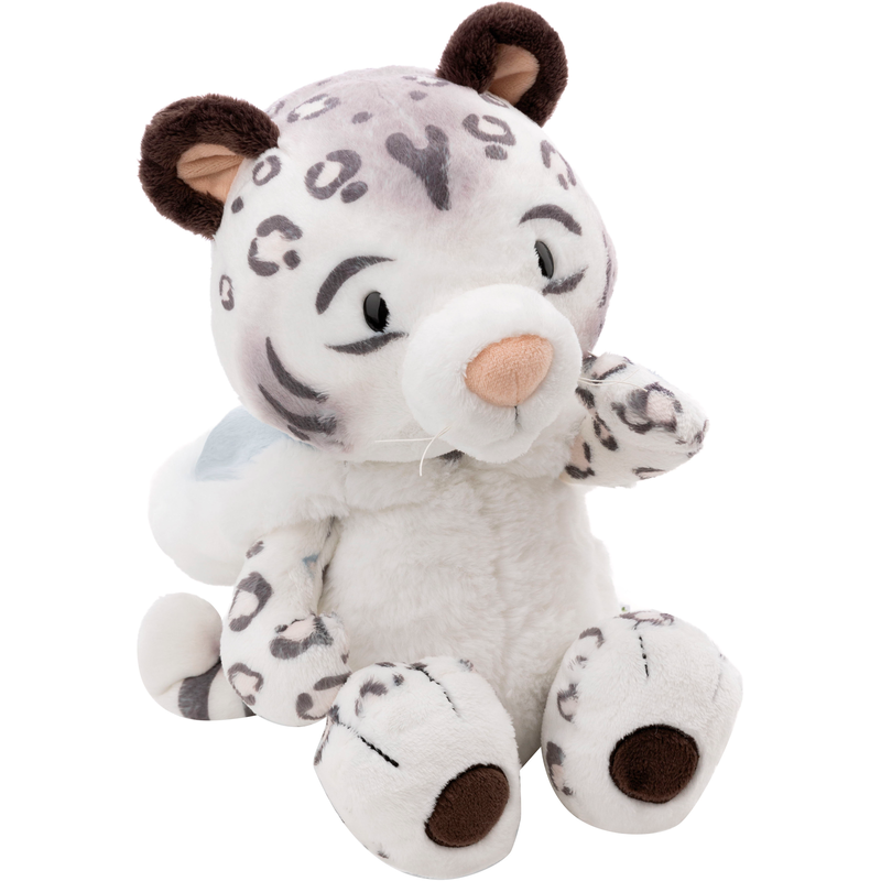 NICI Kuscheltier »Winter, Schneeleopard Eleni Snowbell, 70 cm schlenkernd« schlenkernd; enthält recyceltes Material weiß