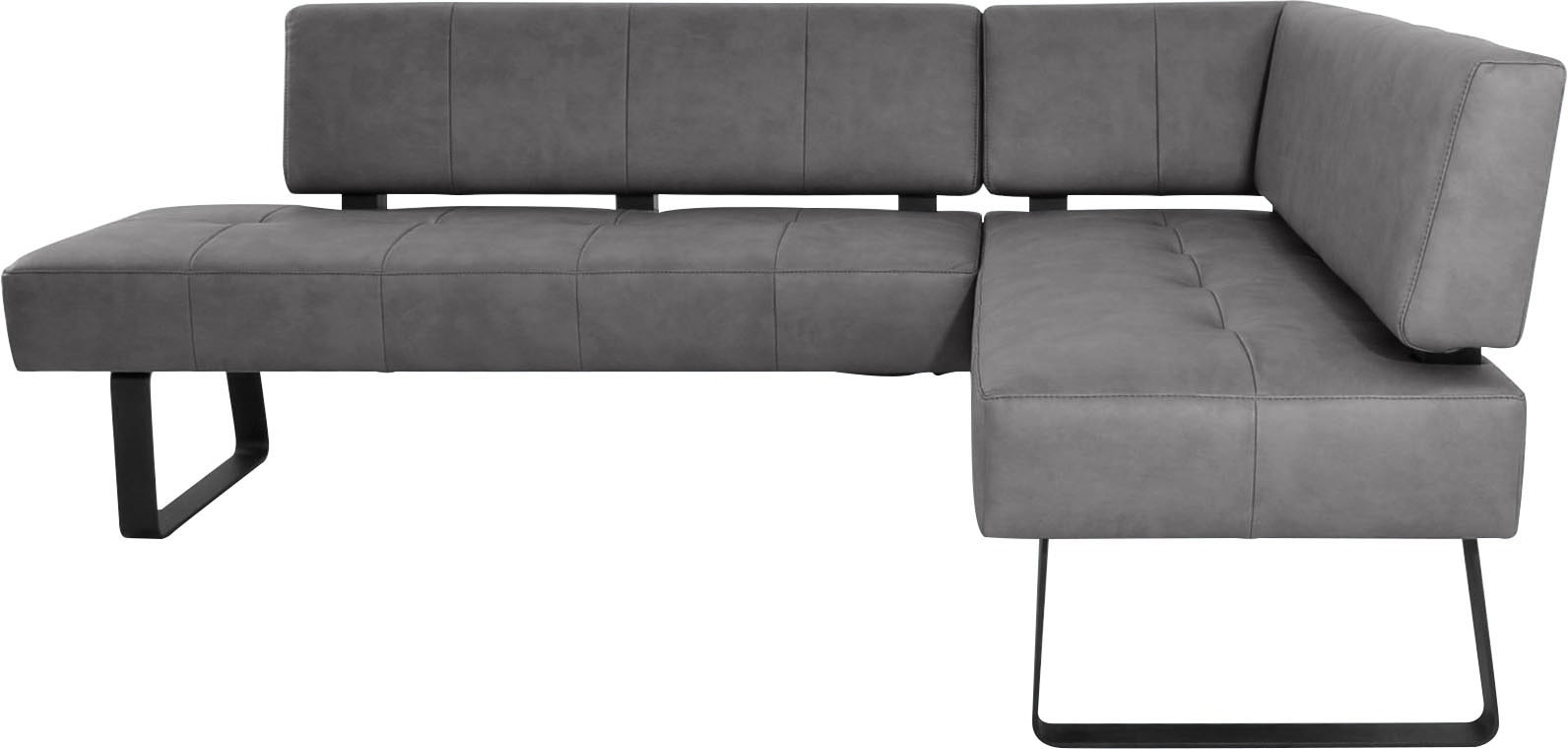 K+W Komfort & Wohnen Eckbank »Spider II« Sitzsteppung, bequem durch Sandwic günstig online kaufen