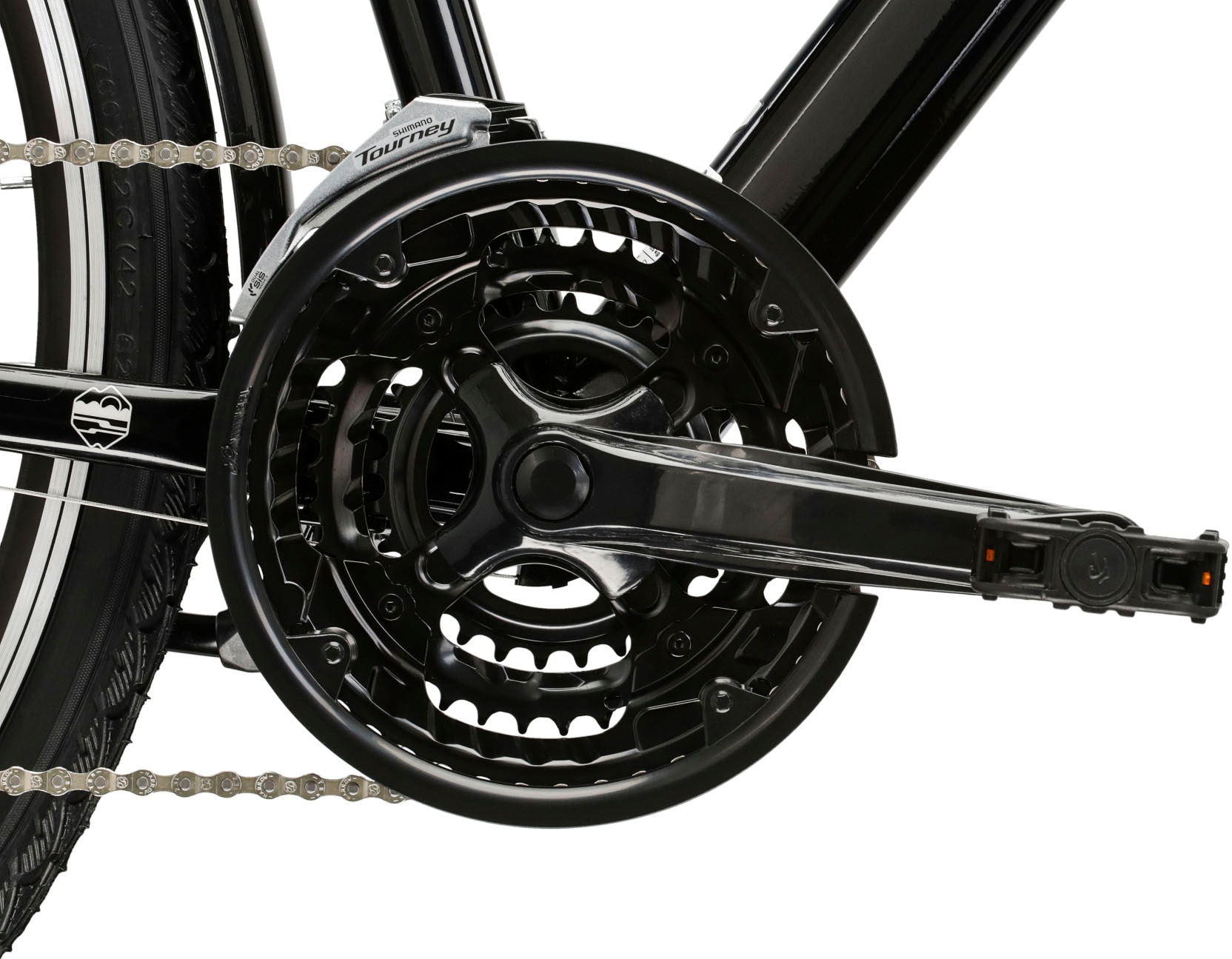 Kross Trekkingrad »Trekkingrad Trans 1.0«, 21 Gang, Shimano, TOURNEY TY300 Schaltwerk, Kettenschaltung