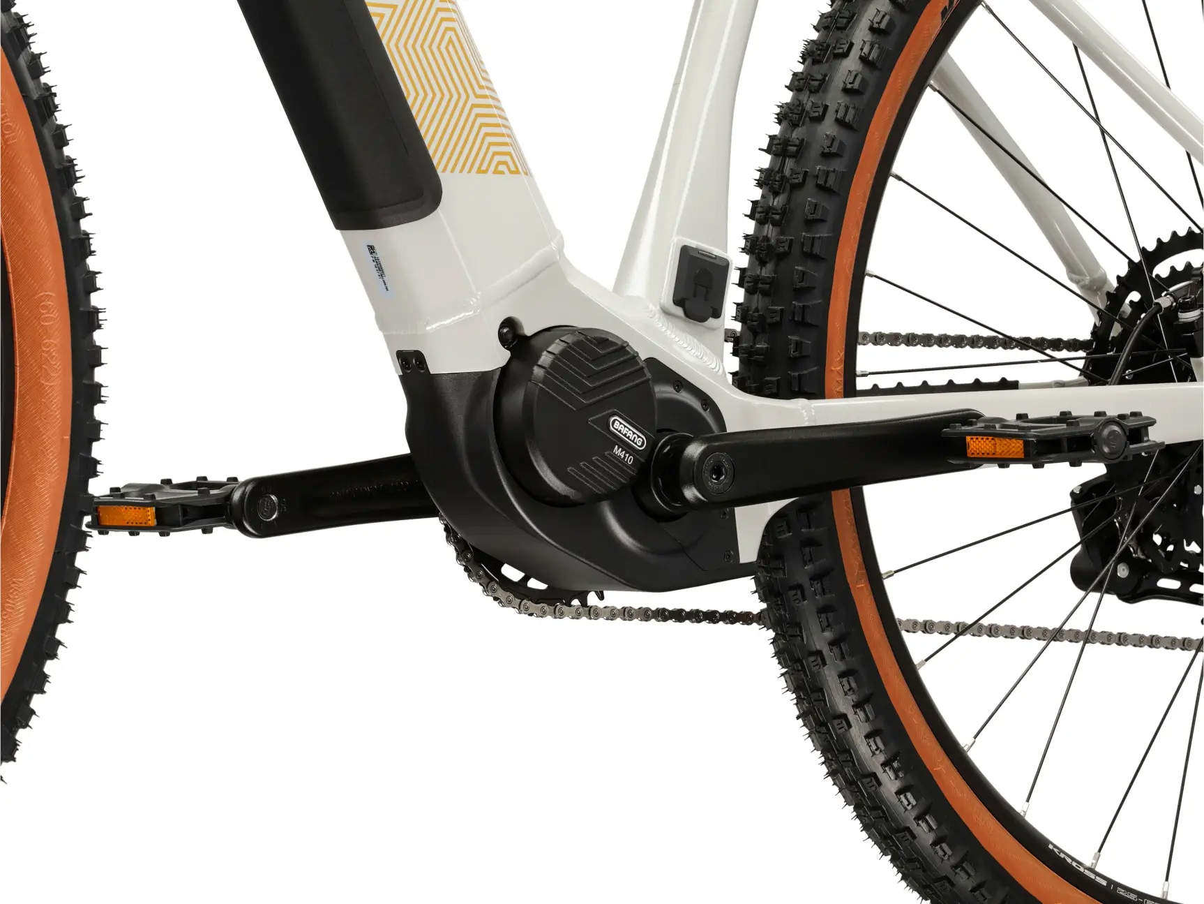 Kross »Influx Hybrid 1.0 20Ah/720Wh 29 Zoll grau 9 Gänge 2026« 9 Gang Shimano CUES U4000 Schaltwerk Kettenschaltung Mittelmotor 250 W