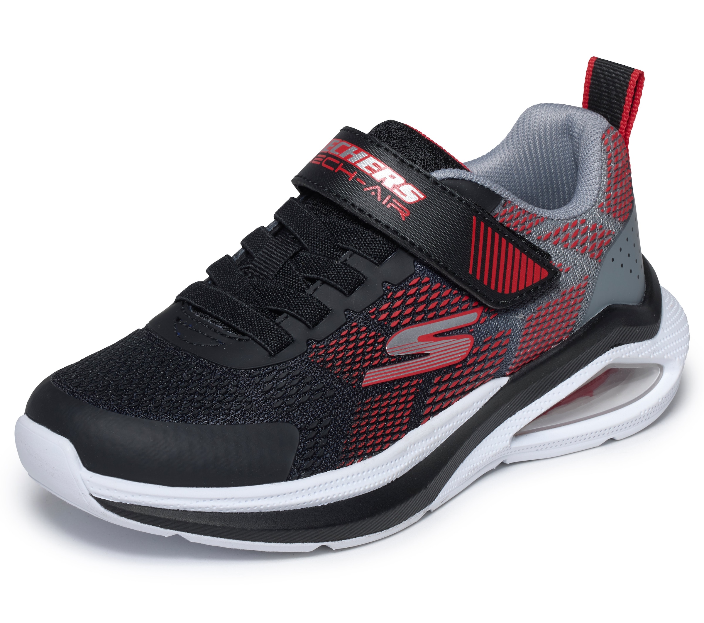 Skechers Sneaker »MICROSPEC MAX VELOCITY«  Klettschuh, Freizeitschuh, Grössenschablone zum Download